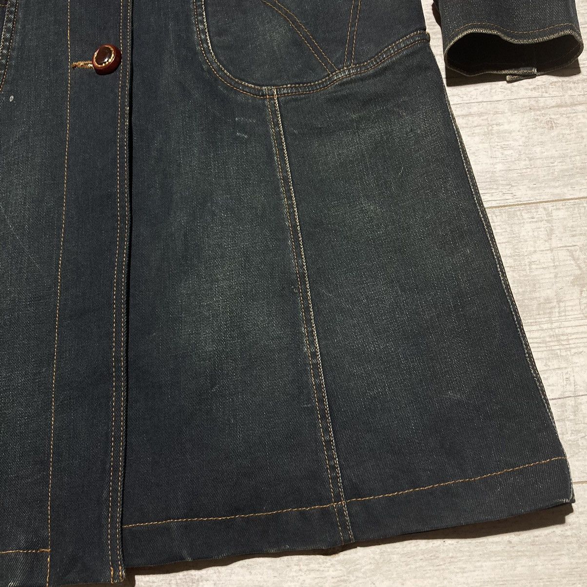 Dolce & Gabbana Dolce Gabbana Wool Coat Ladies Denim Pele Leather Jacket Size M / US 6-8 / IT 42-44 - 3 Thumbnail