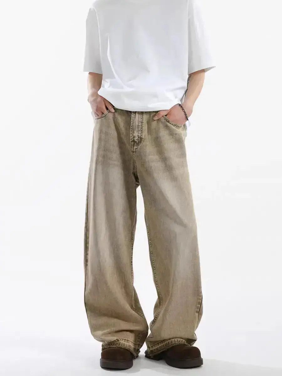 Japanese Brand Vintage straight leg casual baggy jeans Size US 32 / EU 48 - 1 Thumbnail