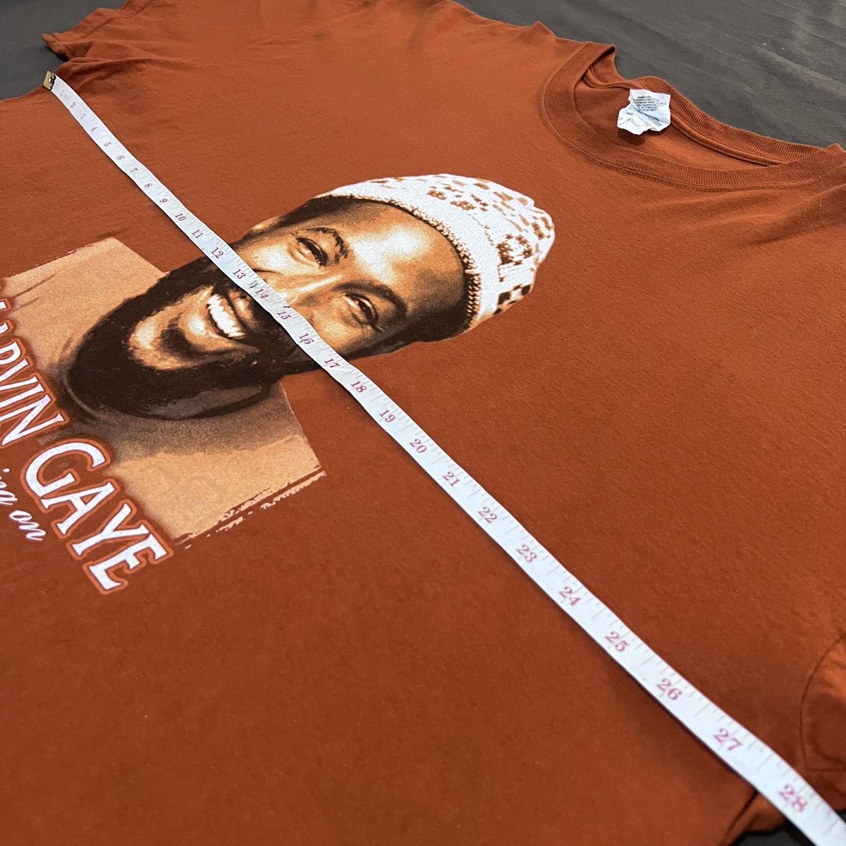 Band Tees × Rap Tees × Vintage Vintage Y2K Marvin Gaye Tee R&B Soul 3XL oversized Size US XXL / EU 58 / 5 - 8 Thumbnail