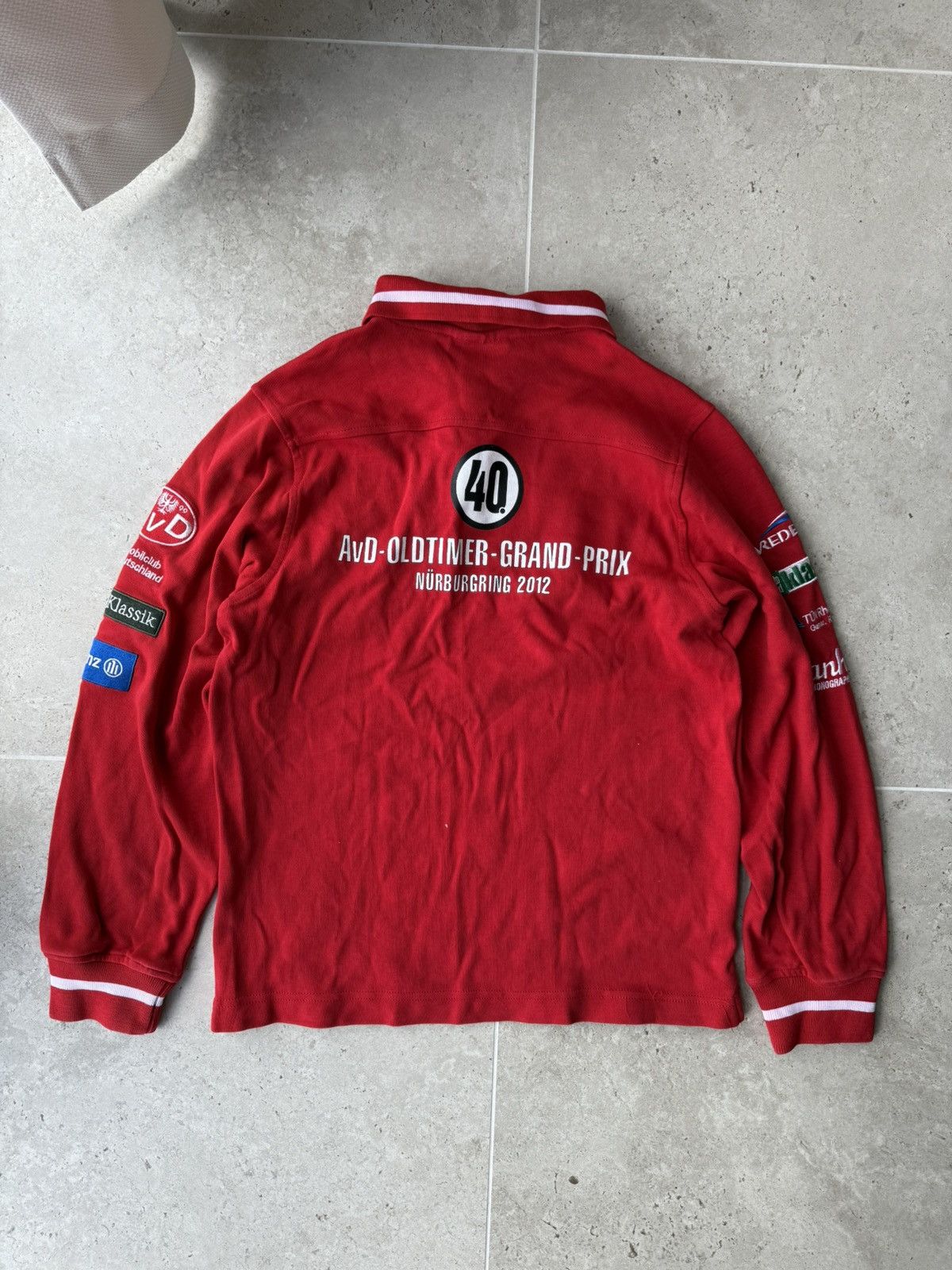 Vintage Vintage Porsche Racing Crewneck Sweater Size US L / EU 52-54 / 3 - 2 Thumbnail