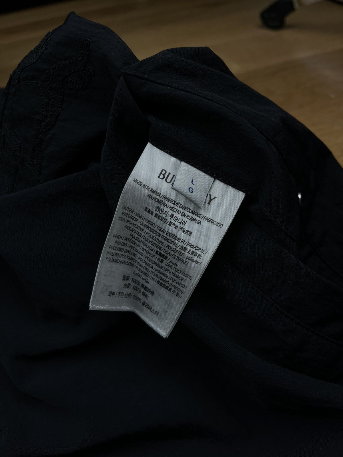 Burberry Burberry Reversible Jacket – Check / Black – Size Large Size US L / EU 52-54 / 3 - 7 Thumbnail