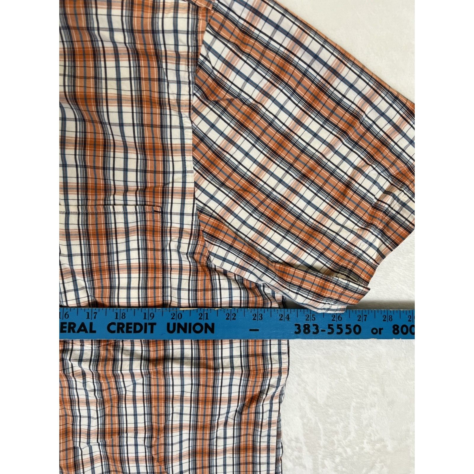 Sideout Vintage Sideout Short Sleeve Plaid Button Up Shirt Size XL O Size US XL / EU 56 / 4 - 2 Thumbnail