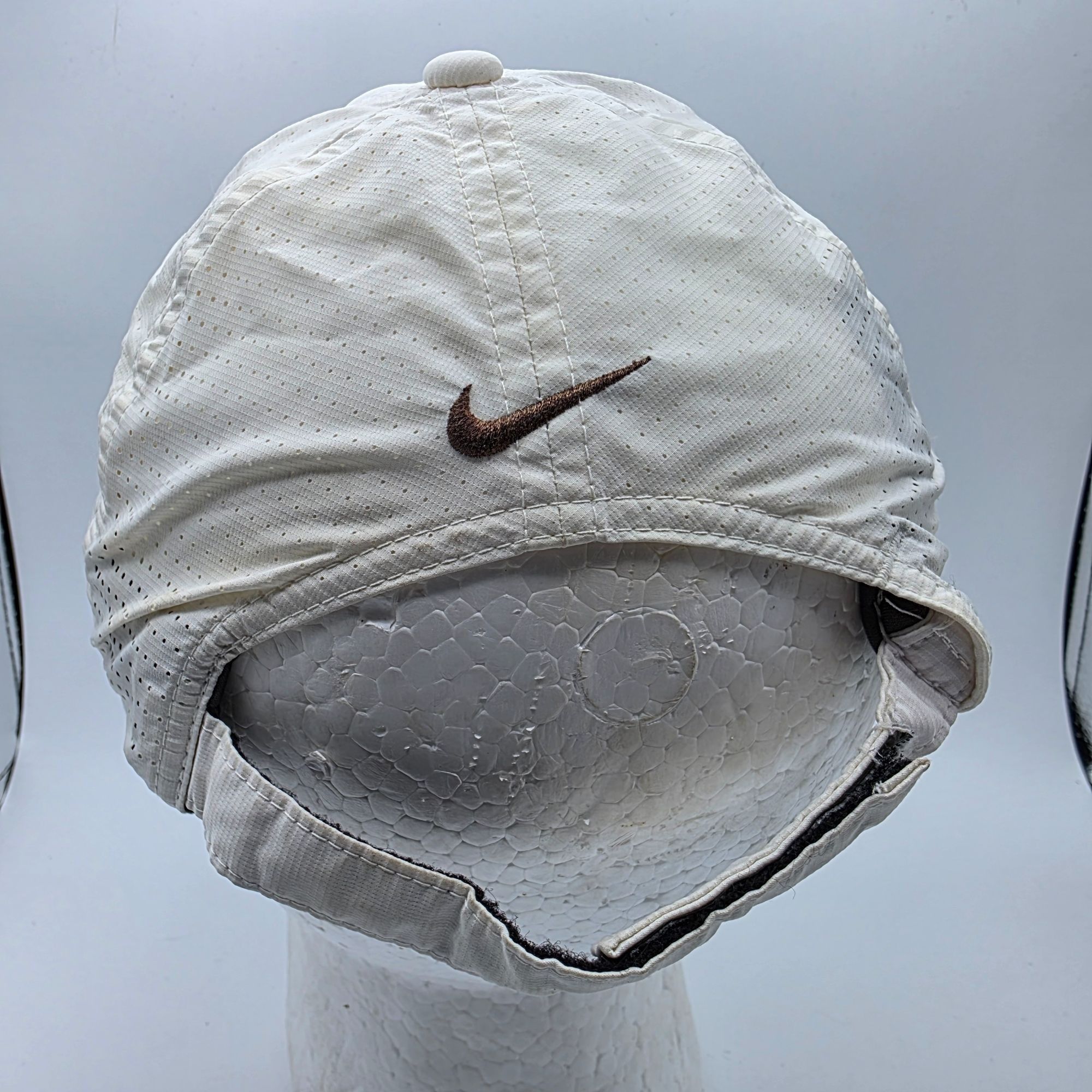 Nike Nike Adjustable White Baseball Cap Pacific Funds Athletic Ou Size ONE SIZE - 3 Thumbnail