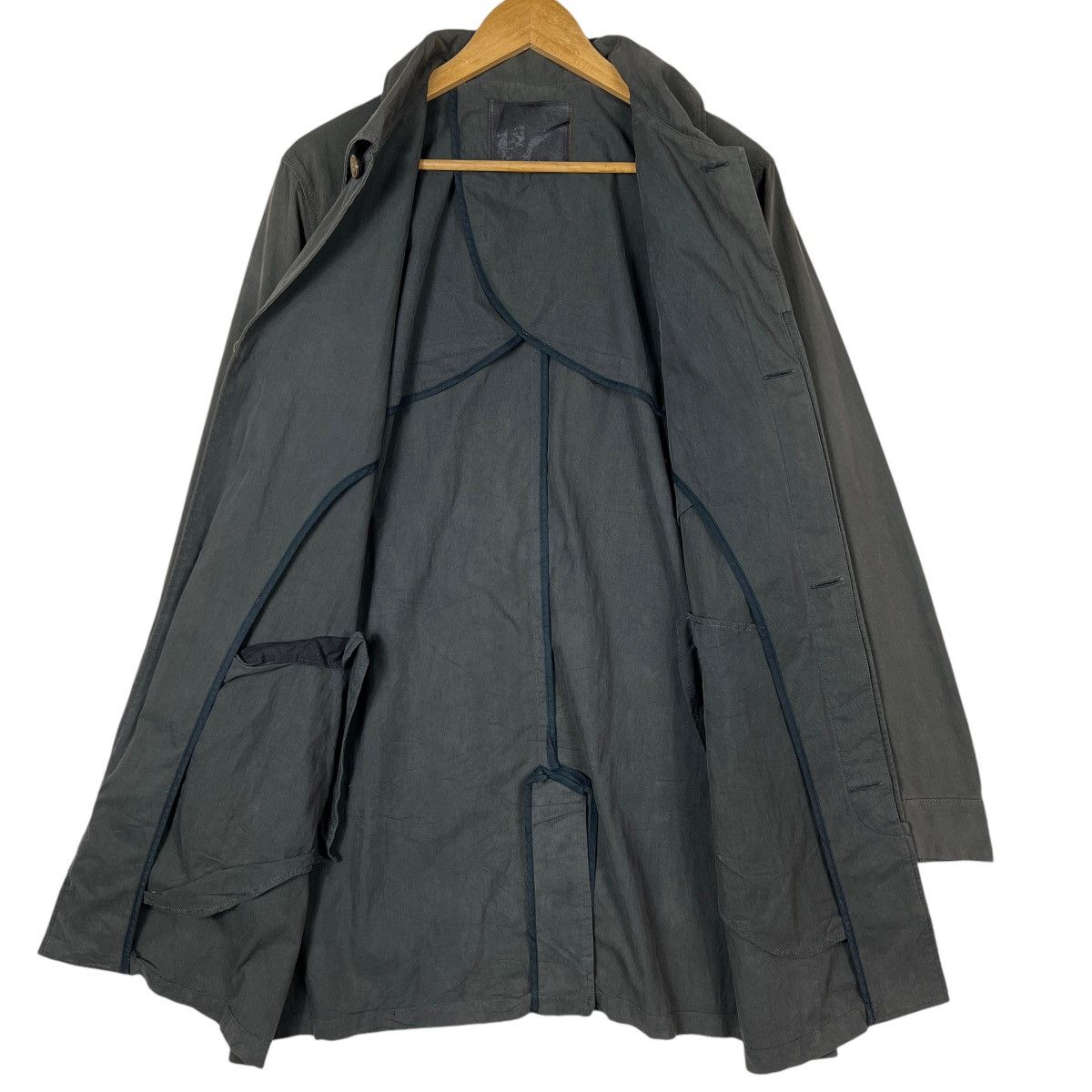 Japanese Brand 🔥 LOWRIDER ZIPPER TRENCH COAT MADE IN JAPAN Size US M / EU 48-50 / 2 - 4 Thumbnail
