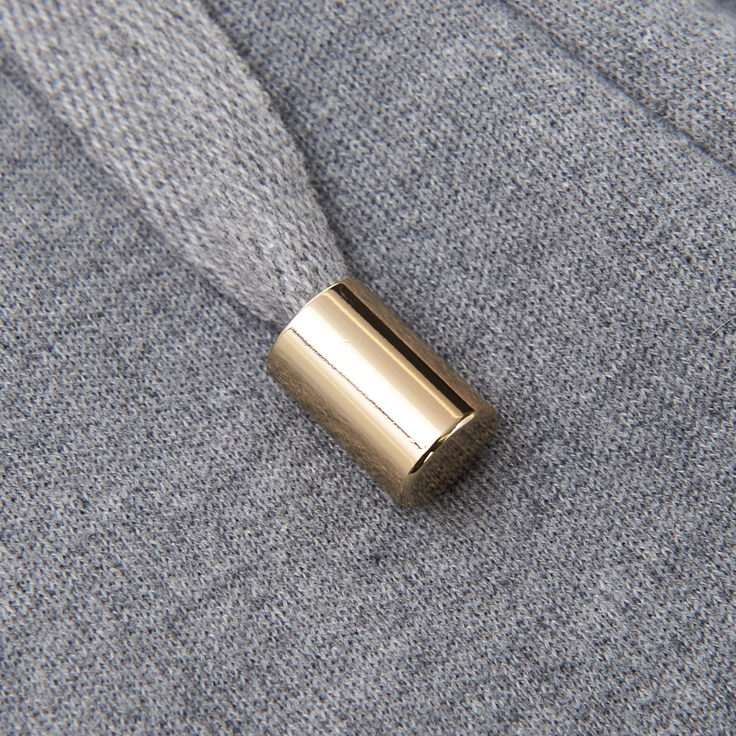 Balmain Heather Gray Cashmere & Cotton Shorts With Monogram Logo Size 32" / US 10 / IT 46 - 6 Thumbnail