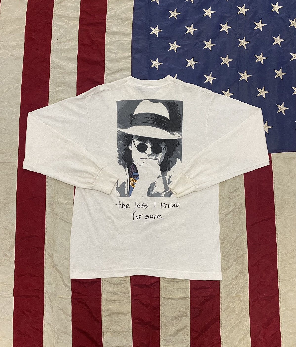 90’s John Lennon “The More I See The Less I Know For Sure”