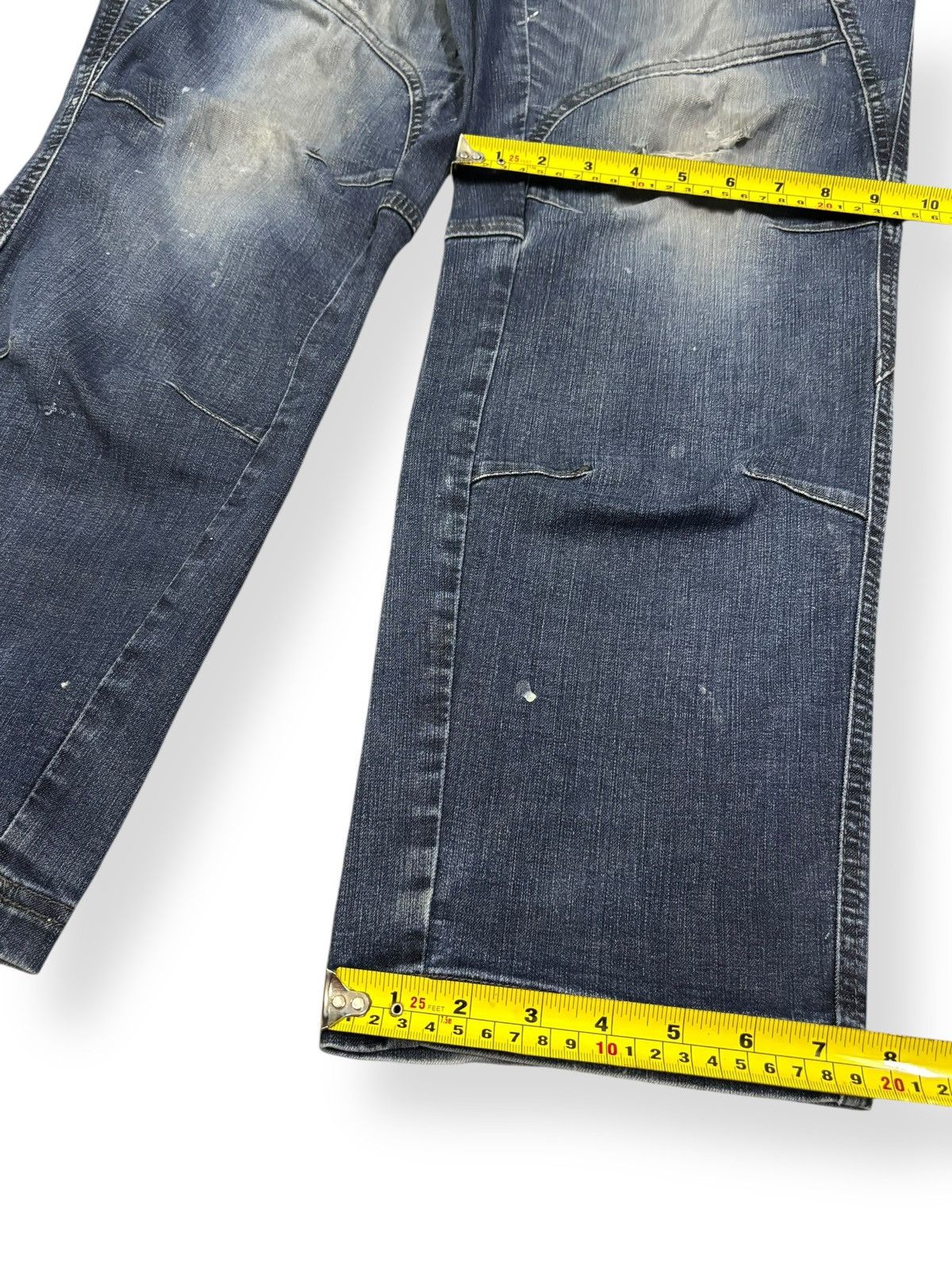 Dickies Vintage Dickies Loose Tapered Double Knee Style Cargo Jeans Size US 34 / EU 50 - 15 Thumbnail