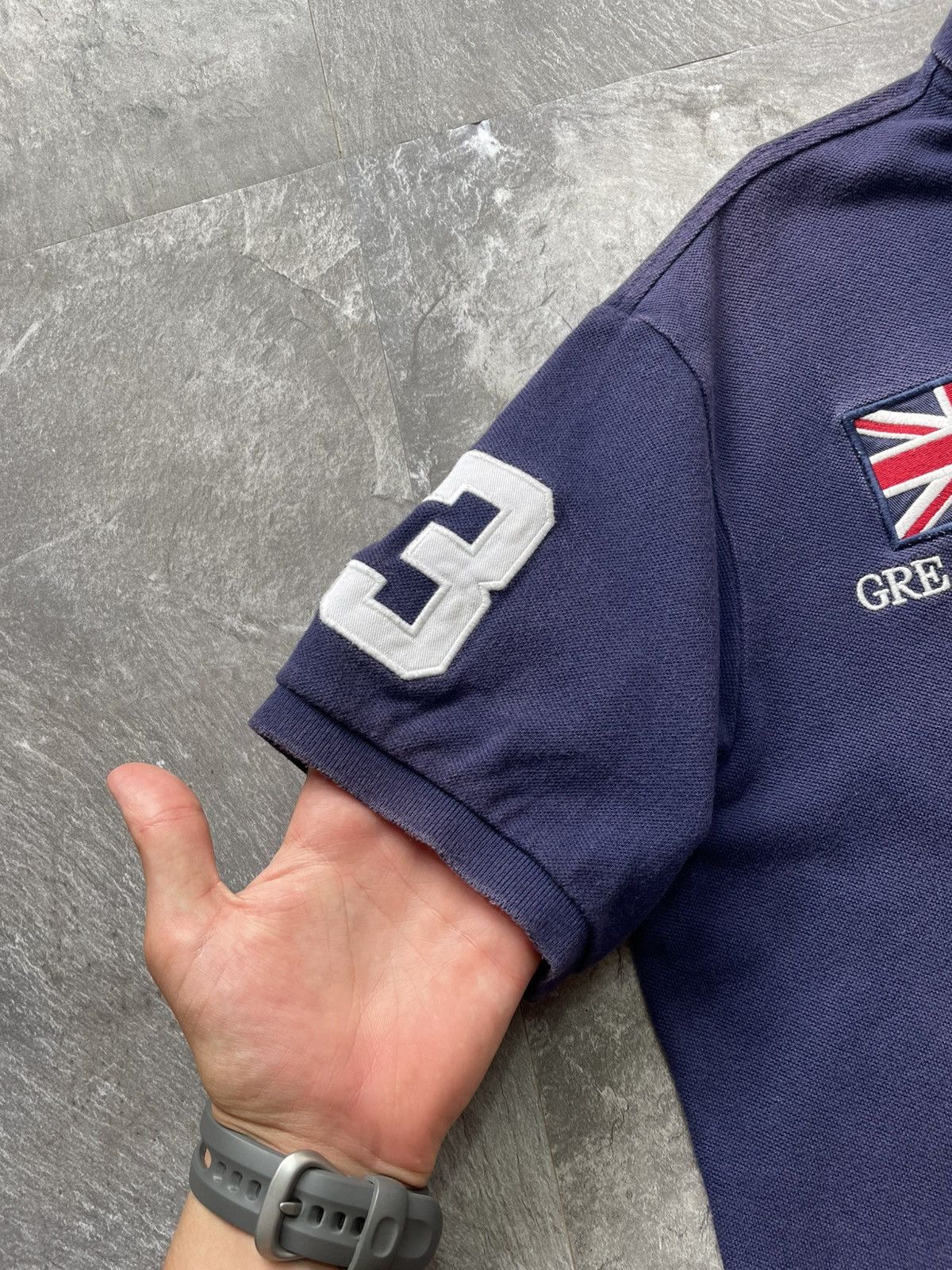 Polo Ralph Lauren Vintage Polo Ralph Lauren Great Britain Big logo Chief Keef Size US L / EU 52-54 / 3 - 4 Thumbnail