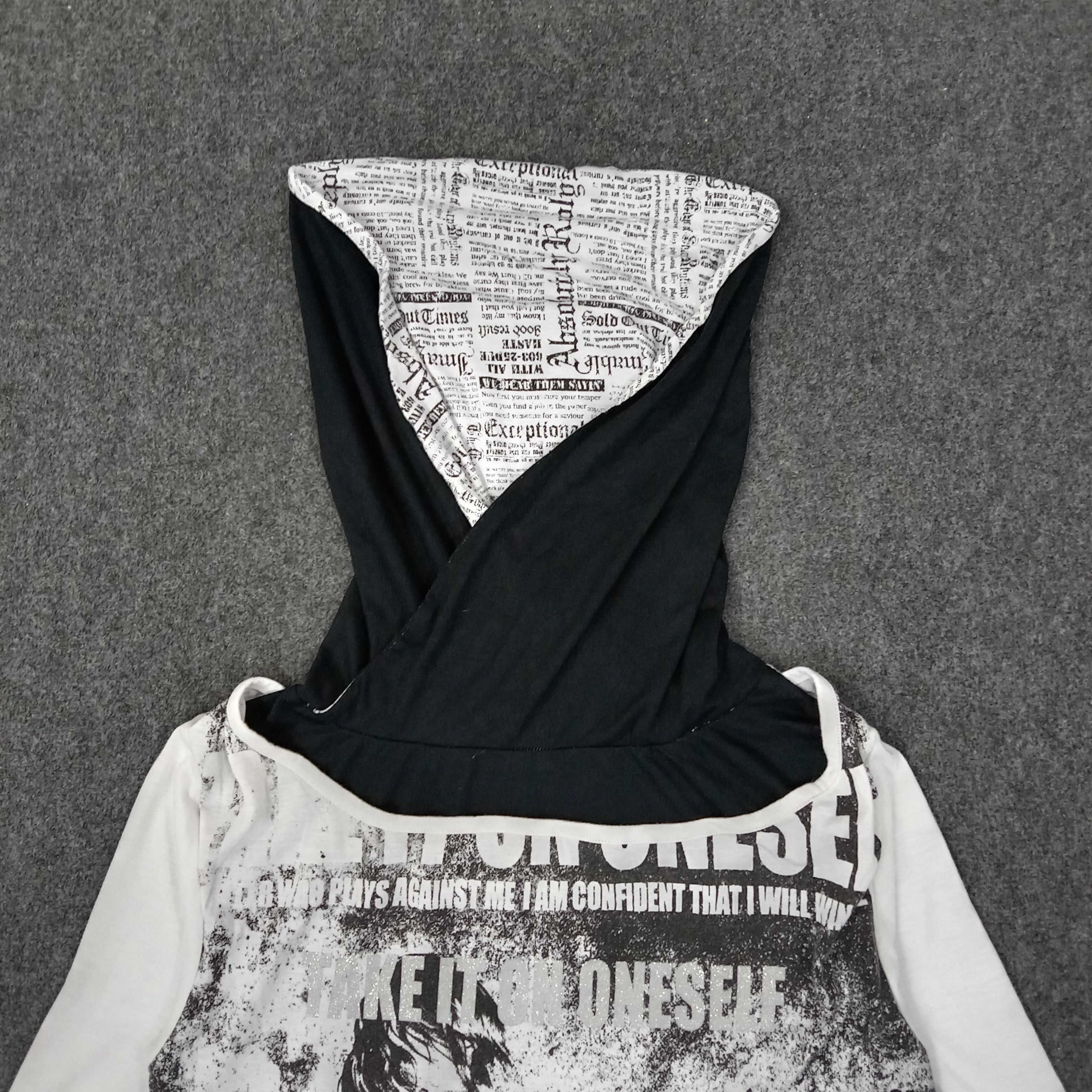 If Six Was Nine Dope.H Uncommon Japanese Grunge Style Tshirt C223N51 Size XS / US 0-2 / IT 36-38 - 2 Thumbnail