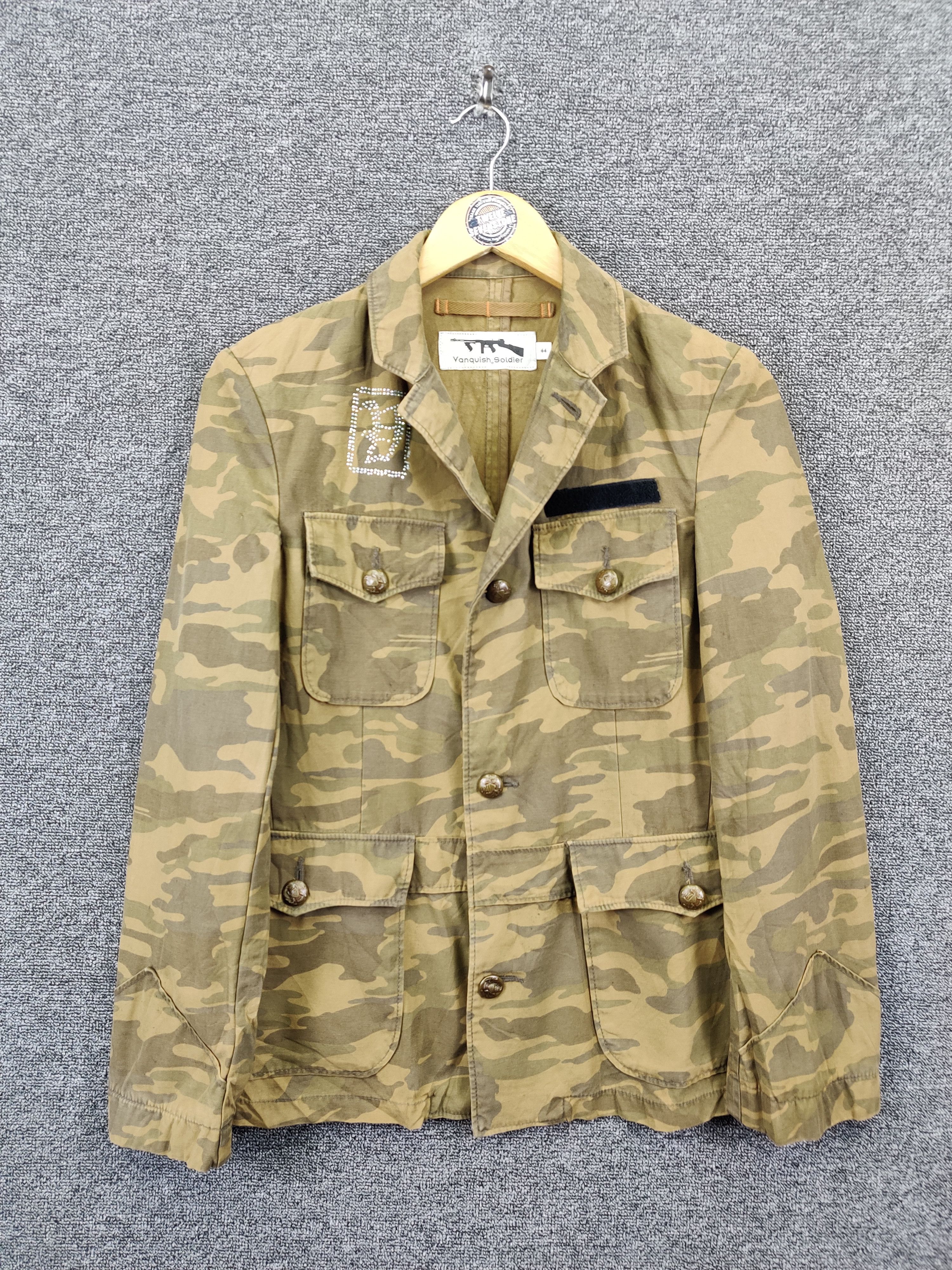 Vanquish Vintage Vanquish Soldier Camouflage Chore Jacket Size US M / EU 48-50 / 2 - 3 Thumbnail