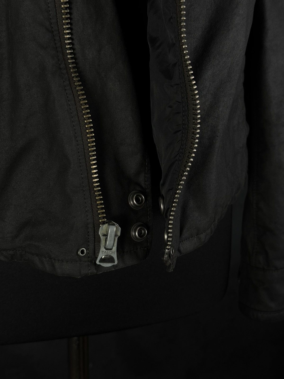 Vintage Polo Ralph Lauren Double Riders Oiled Leather Jacket SizeS-M Size US S / EU 44-46 / 1 - 17 Thumbnail