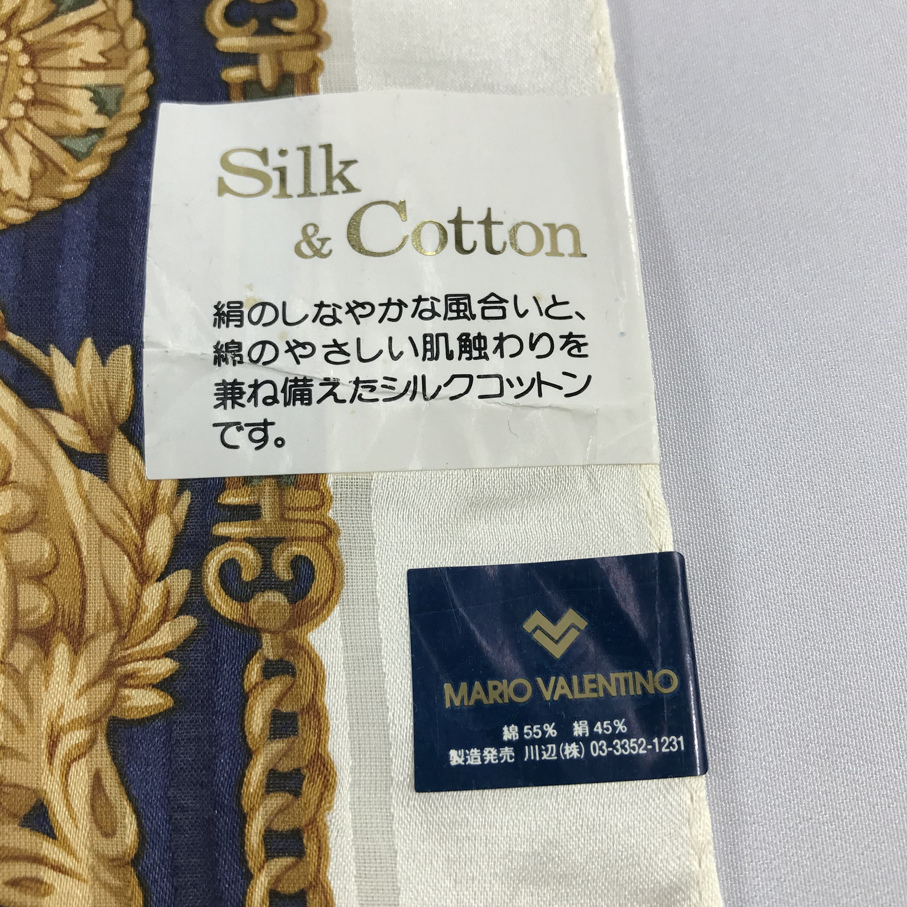Mario Valentino Mario Valentino Handkerchief Neckerchief Bandana M91 Size ONE SIZE - 5 Thumbnail