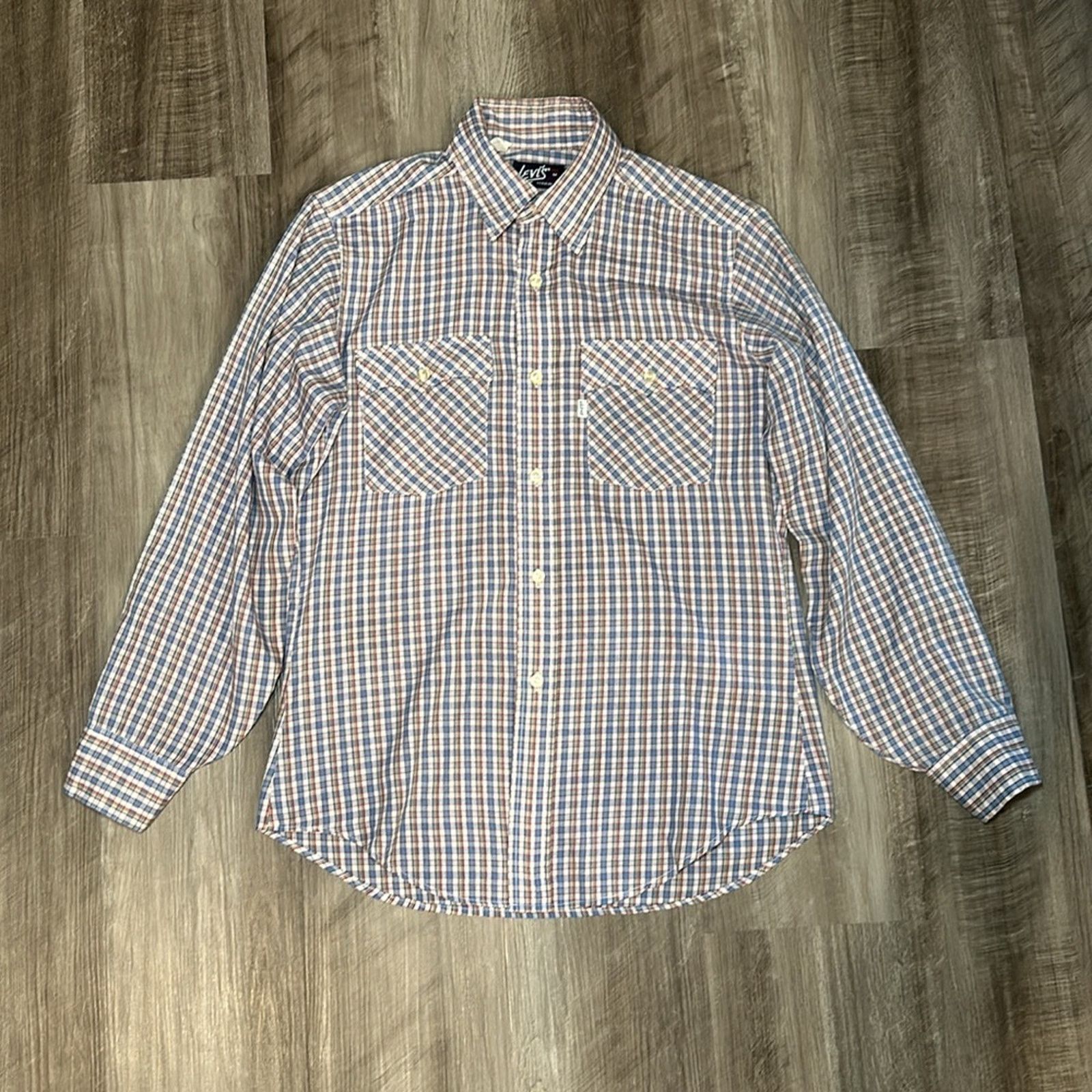 Levi's Levi’s Vintage Regular Fit Long Sleeve Button Down - Medium Size US M / EU 48-50 / 2 - 2 Thumbnail