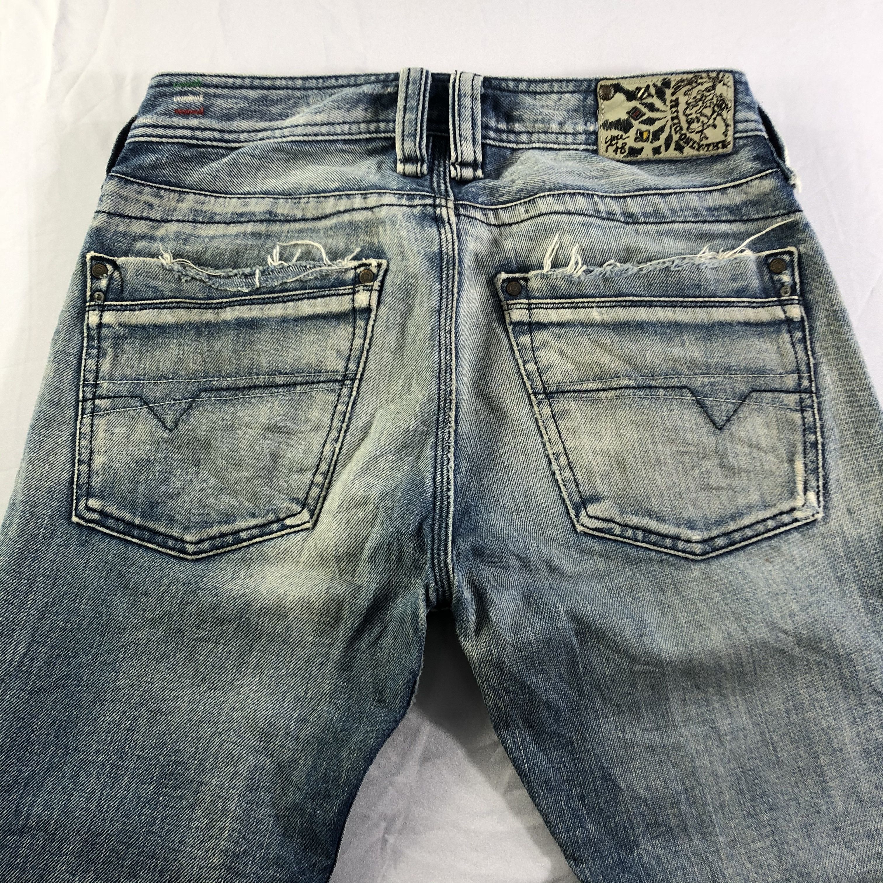 Diesel Vintage Diesel Industry Selvedge Jeans-J3603 Size US 29 - 4 Thumbnail