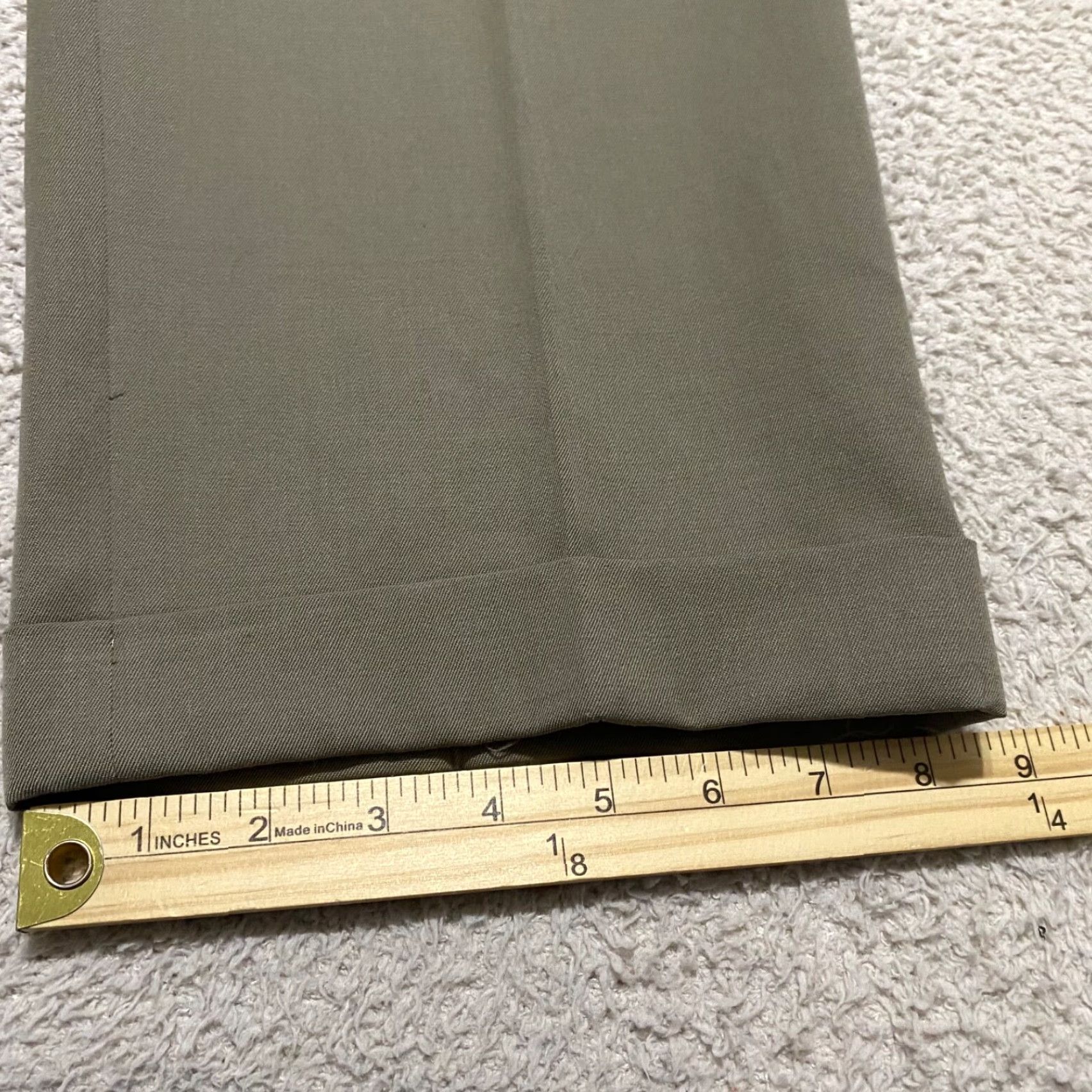 Brooks Brothers Brooks Brothers Mens Dress Pants 36 Brown Wool Straight Regular Pants Mens 100% Wool Solid Brown Dress Pants Size US 36 / EU 52 - 2 Thumbnail