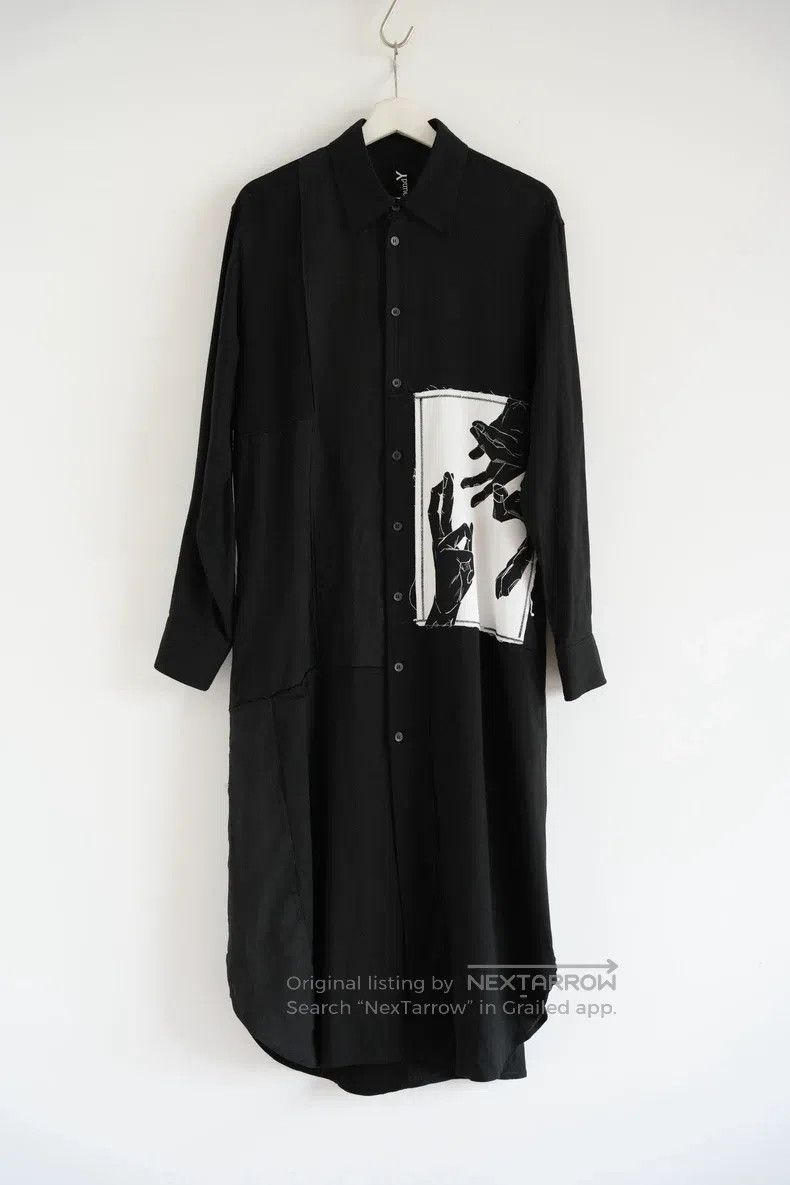 Yohji Yamamoto YOHJI YAMAMOTO Jujutsu Kaisen Long Shirt Size US L / EU 52-54 / 3 - 1 Thumbnail