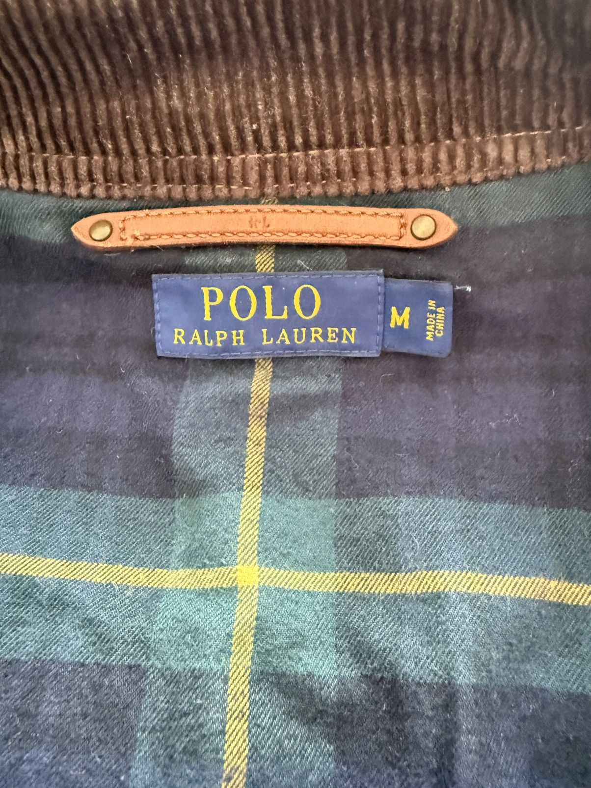 Polo Ralph Lauren Ralph Lauren Western Styling Leather Jacket - Brown, Size [M Size US M / EU 48-50 / 2 - 5 Thumbnail