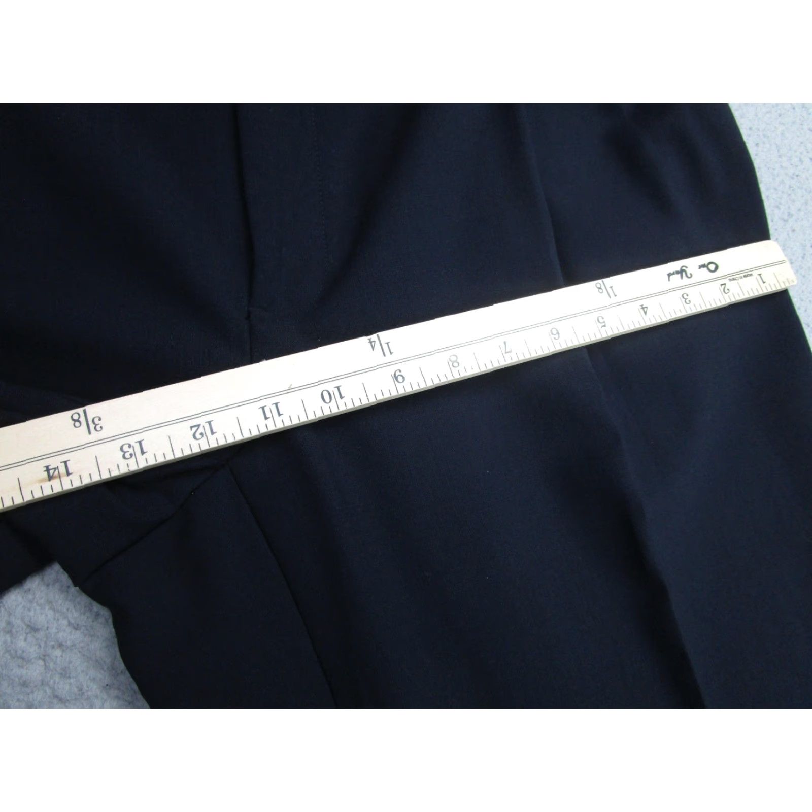 Brooks Brothers Brooks Brothers Pants Mens 38x33 Navy 346 Stretch Wool Dress Pleated Slacks Size US 38 / EU 54 - 7 Thumbnail