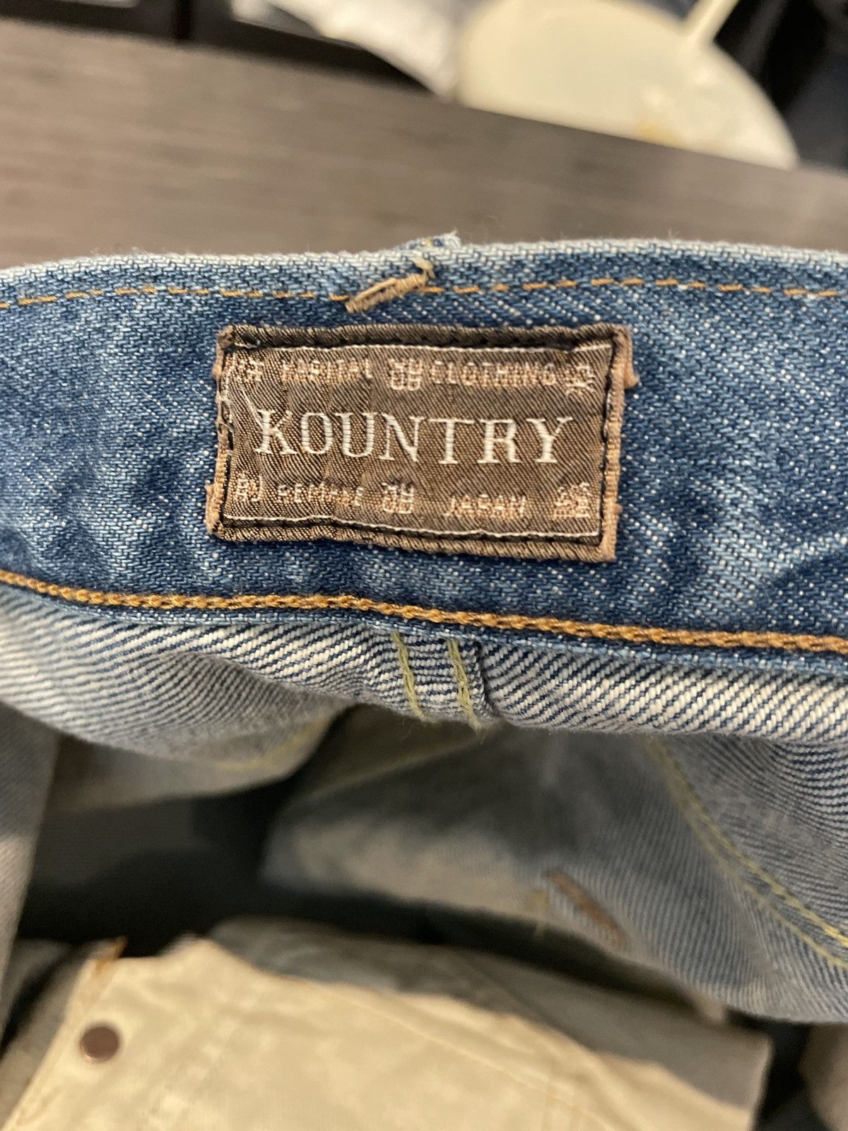 Kapital Kapital Bone Denim Shorts Indigo Size US 32 / EU 48 - 3 Thumbnail