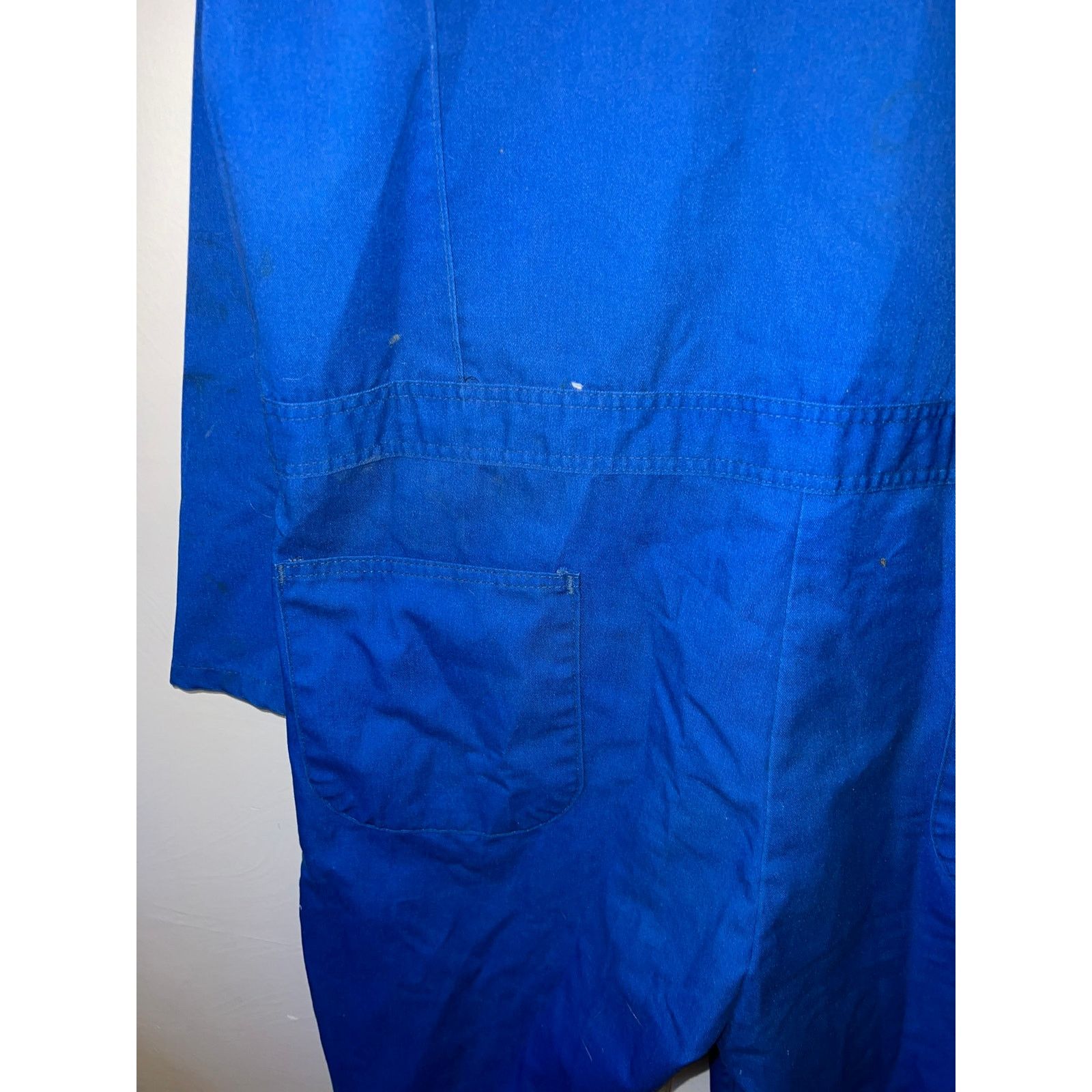 Vintage Wear Guard Lee's Plumbing Blue Work Coverall Overall Talon Size US XL / EU 56 / 4 - 14 Thumbnail