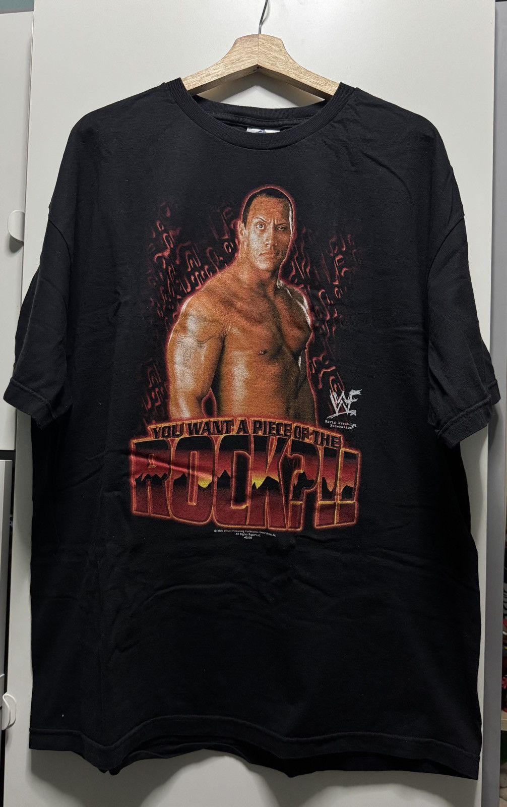 WWF WWF The Rock Tee Size US XXL / EU 58 / 5 - 1 Thumbnail