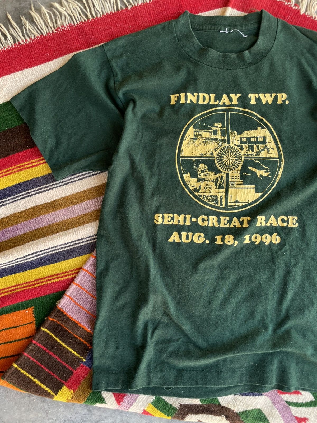 Vintage VTG 90s Race & Event : Findlay Twp. Semi-Great Race Size US M / EU 48-50 / 2 - 2 Thumbnail