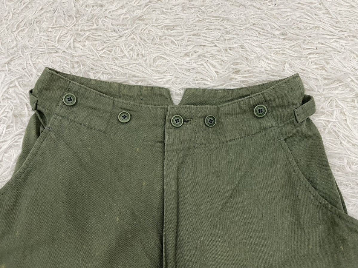 Yohji Yamamoto Vtg Y's Yohji Yanamoto Green Army Pant Size US 26 / EU 42 - 7 Thumbnail