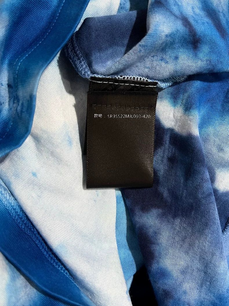 Amiri Amiri Blue Tie-Dye Cotton T-Shirt Size US M / EU 48-50 / 2 - 7 Thumbnail