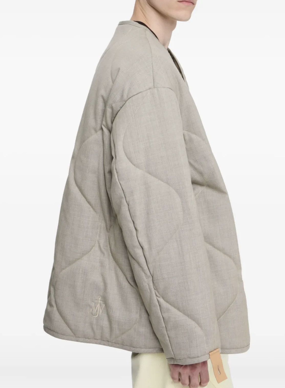 JW Anderson JW Anderson quilted button coat Beige Size M medium Wool Size US M / EU 48-50 / 2 - 4 Thumbnail
