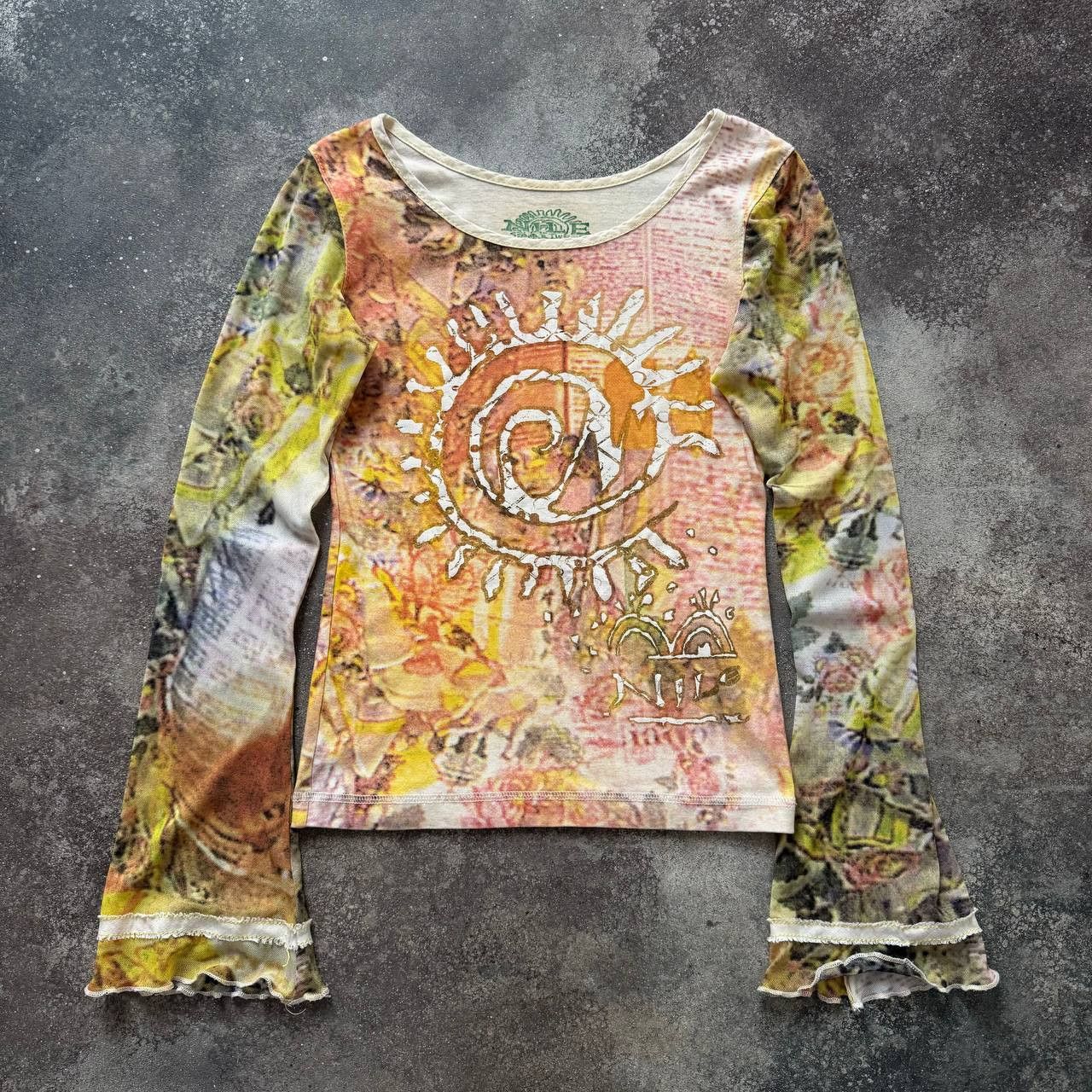Hysteric Glamour Amazing Mesh Long Sleeve Top (Jean Paul Gaultier JPG Style) Size M / US 6-8 / IT 42-44 - 1 Thumbnail