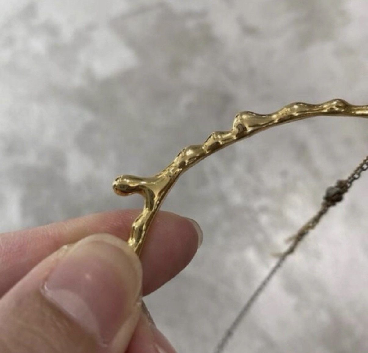 Gunda Gunda Drip Necklace Gold Drop K24 Size ONE SIZE - 9 Thumbnail