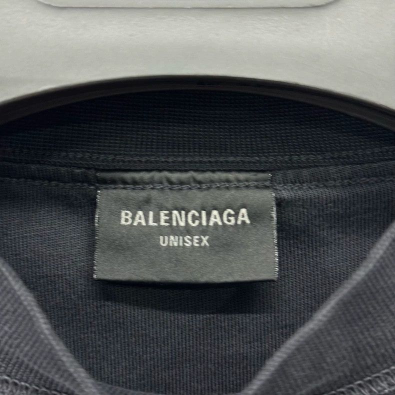 Balenciaga Balenciaga Black destruction barrage short sleeve Size US M / EU 48-50 / 2 - 5 Thumbnail