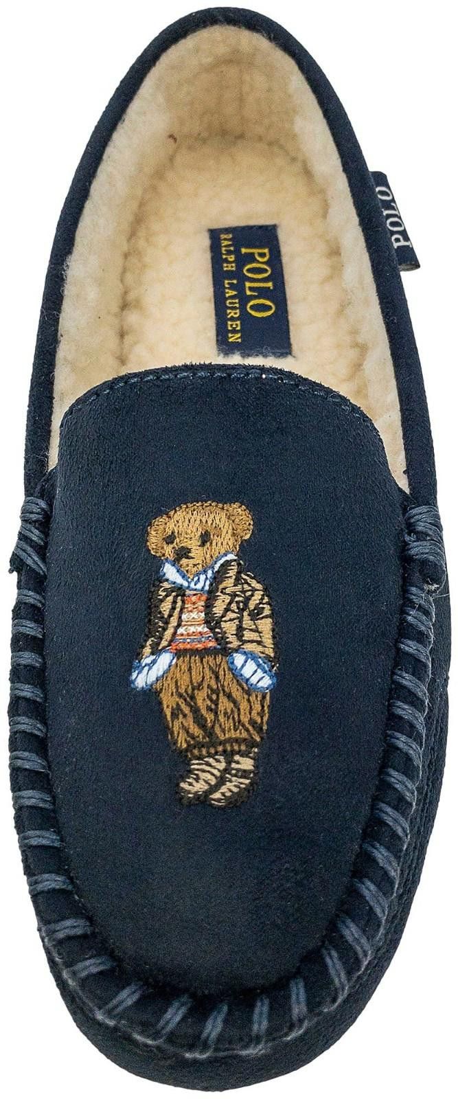 Polo Ralph Lauren POLO RALPH LAUREN Women's Dezi Bear Moccasin Slipper NEW Size US 10 / IT 40 - 1 Thumbnail