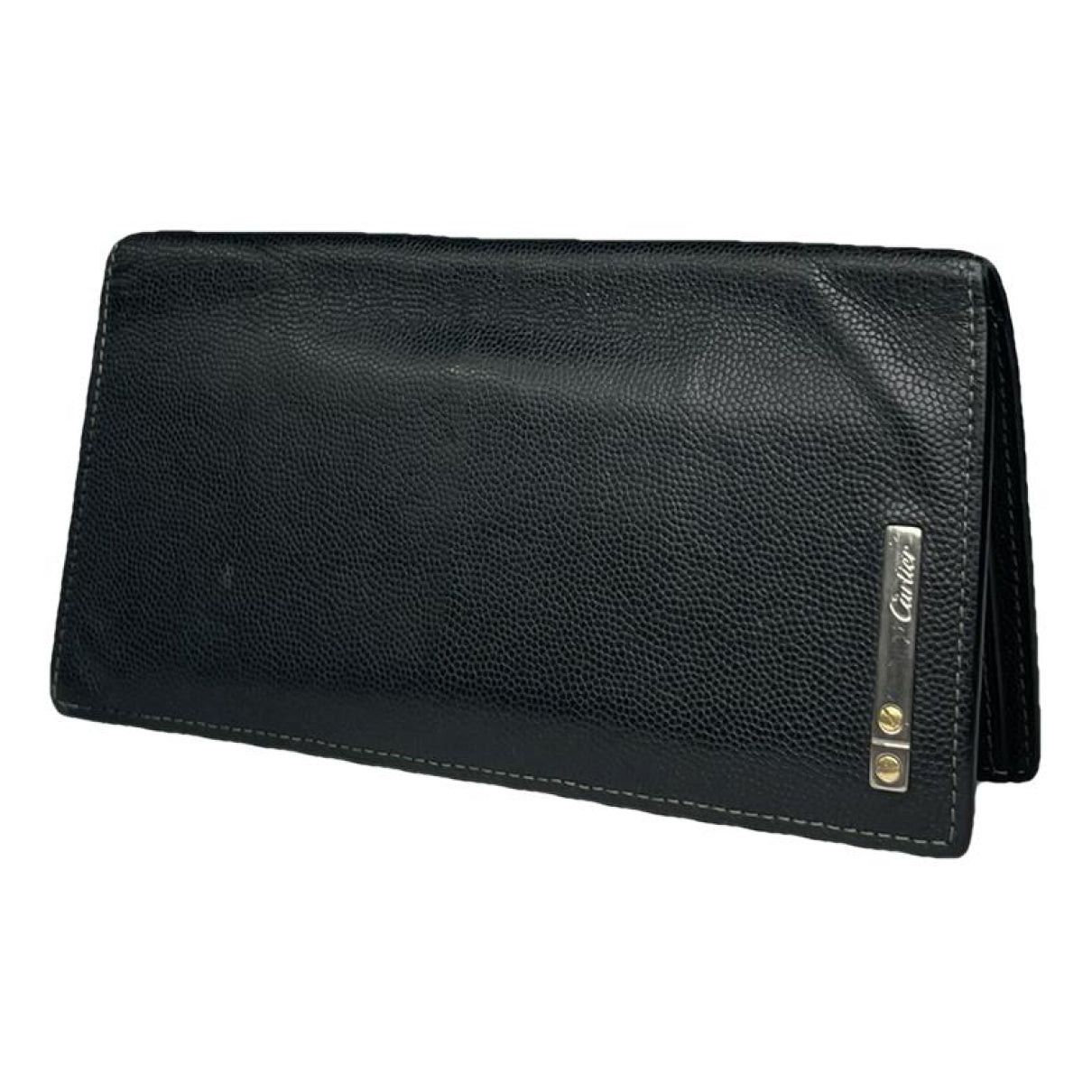 Cartier Black Leather Purse Size ONE SIZE - 1 Thumbnail