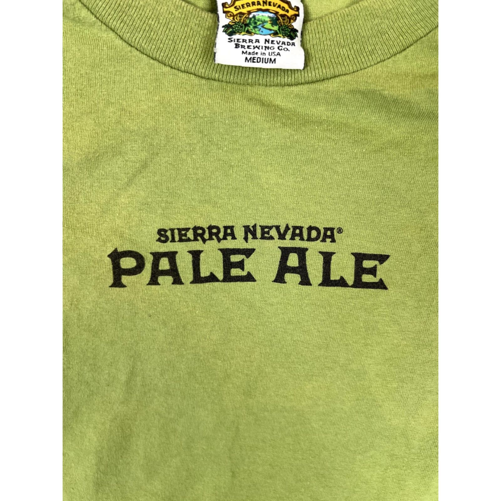 Vintage Vintage Sierra Nevada Pale Ale T-Shirt Mens M Green Beer Made USA Brewery Size US M / EU 48-50 / 2 - 4 Thumbnail