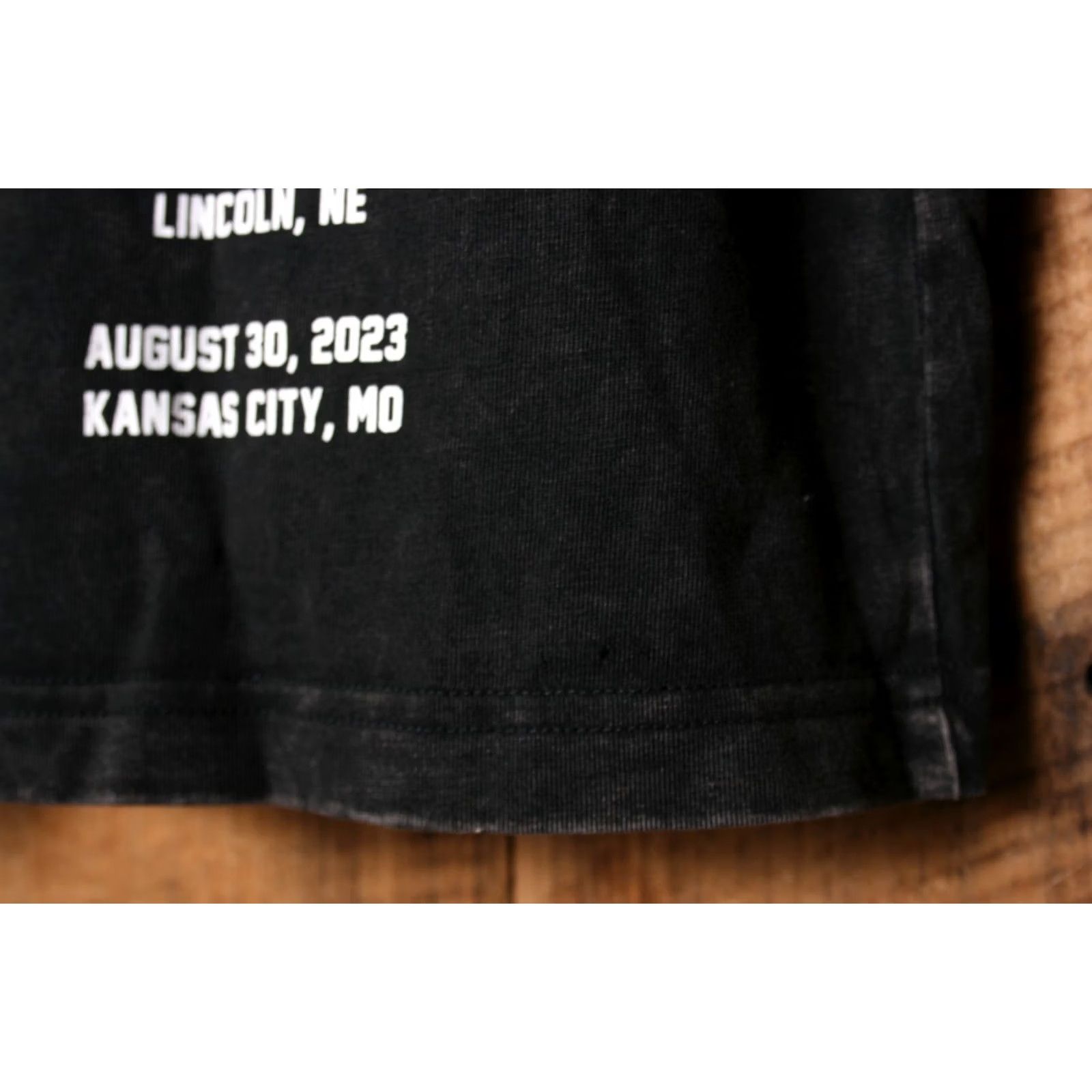 Vintage ZACH BRYAN Burn, Burn, Burn 2023 Concert Tour Band T-Shirt Sz. M Black Cotton Crew Neck Short Sleeve Mens Size US M / EU 48-50 / 2 - 5 Thumbnail