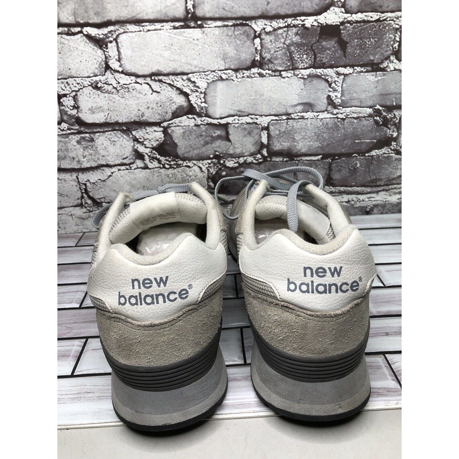 New Balance New Balance 515 Gray Synthetic Classic Lace Up Running Shoes Size US 14 / EU 47 - 5 Thumbnail