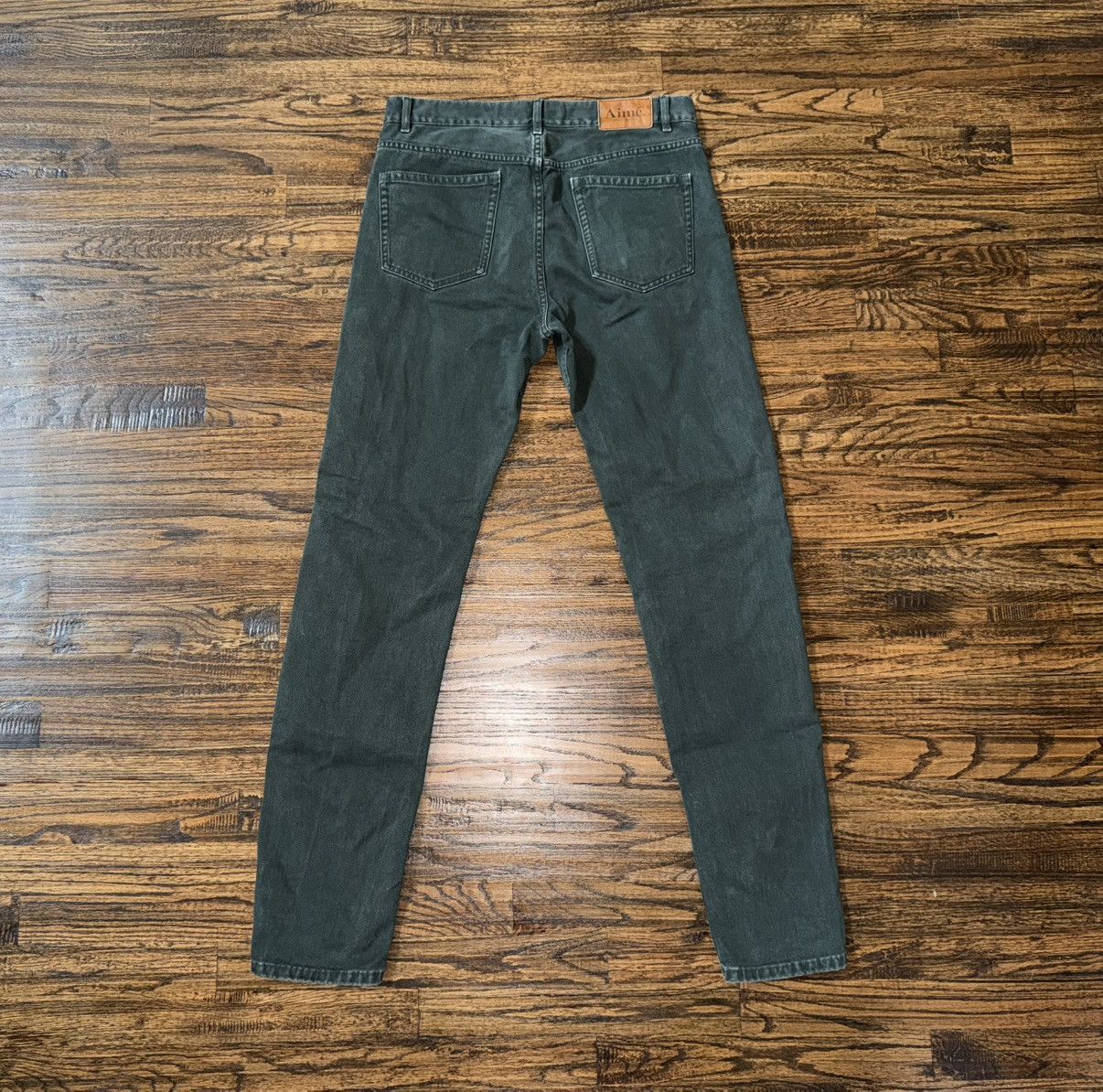 Aime Leon Dore Aime Leon Dore (FW23) Straight Taper Denim Green Size 32 Size US 32 / EU 48 - 6 Thumbnail