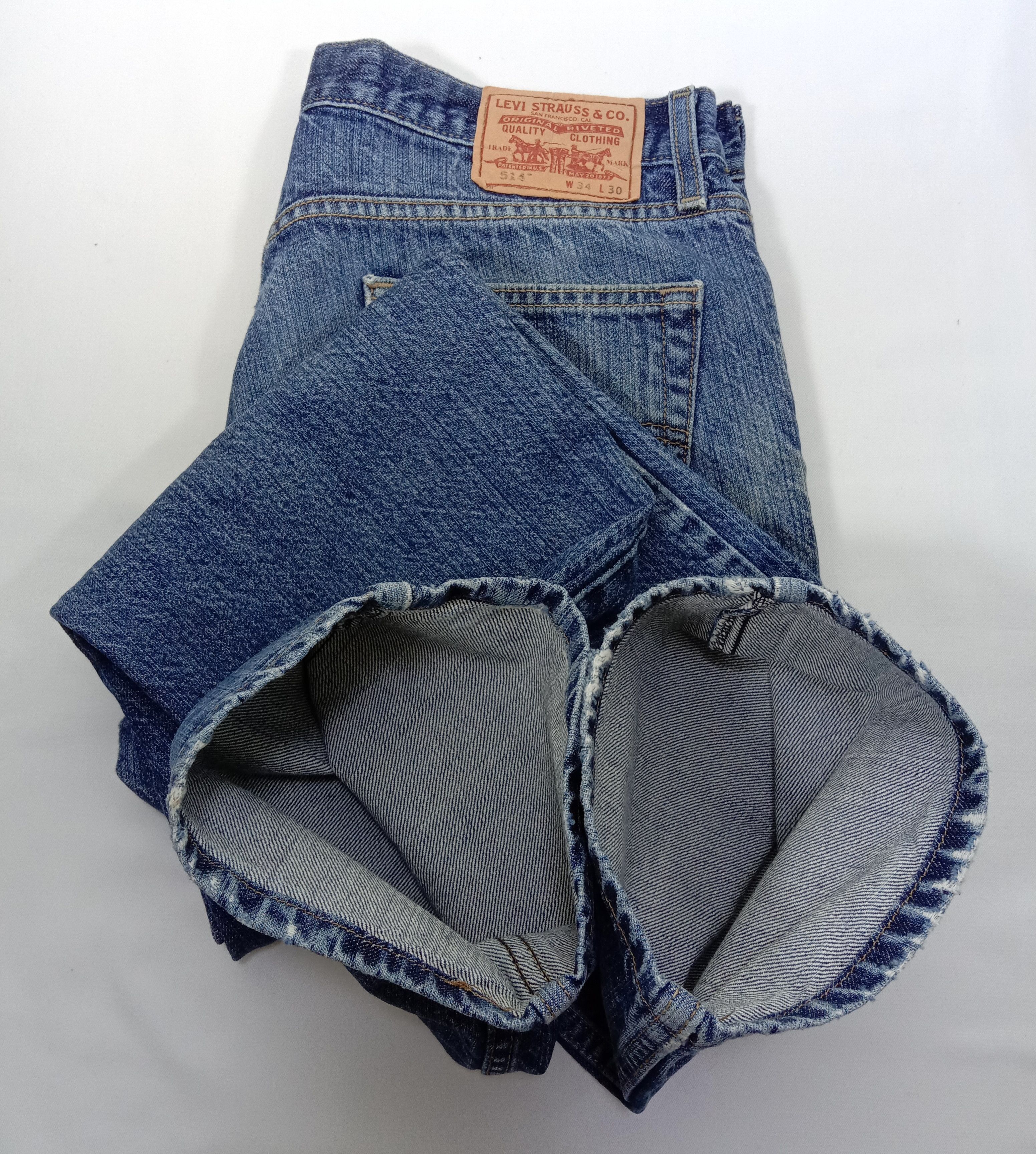 Levi's Vintage Levi's 514 Jeans Blue Wash Slim Straight Denim Size US 34 / EU 50 - 13 Thumbnail
