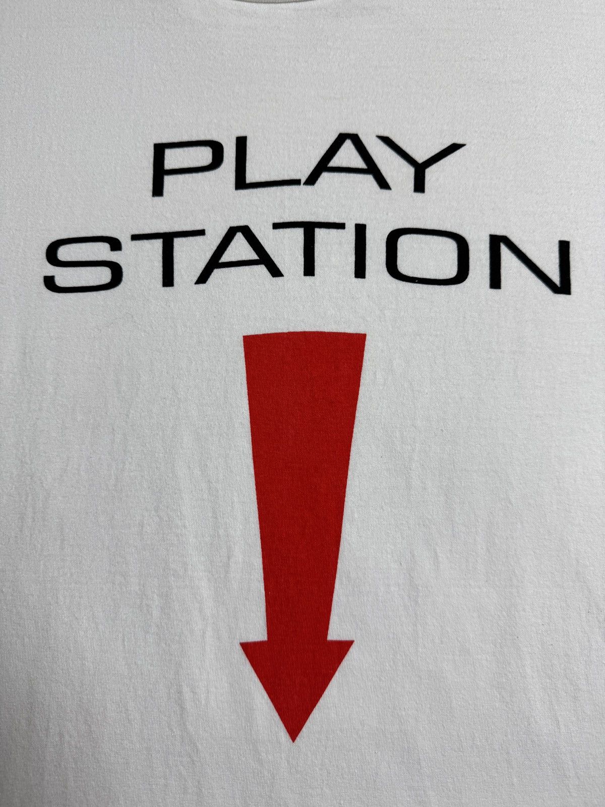Playstation Vintage 90s Playstation Down arrow tee Size US XL / EU 56 / 4 - 2 Thumbnail