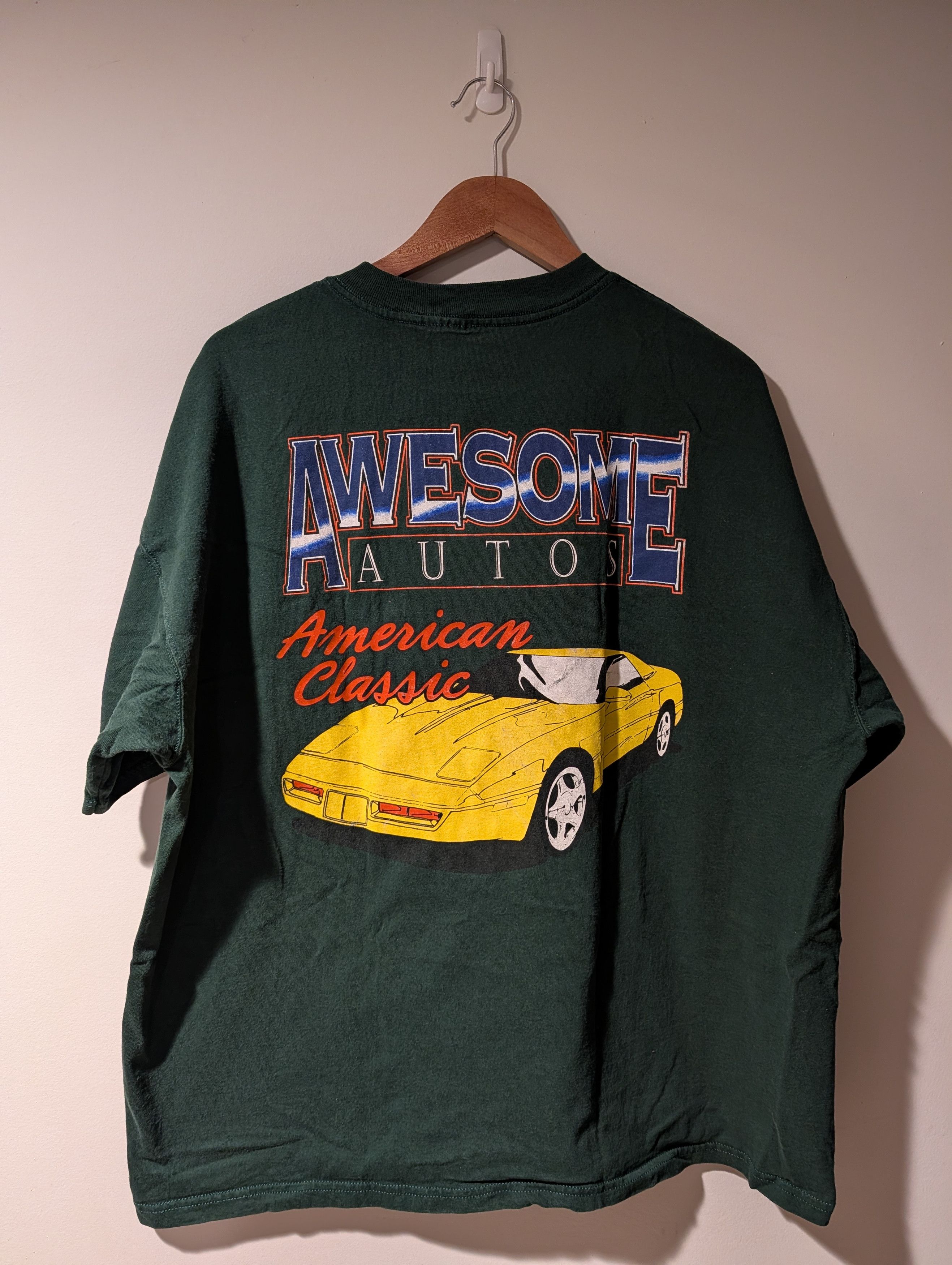 NASCAR Vintage 90s American Classic Corvette Racing T-Shirt Size US XXL / EU 58 / 5 - 1 Thumbnail