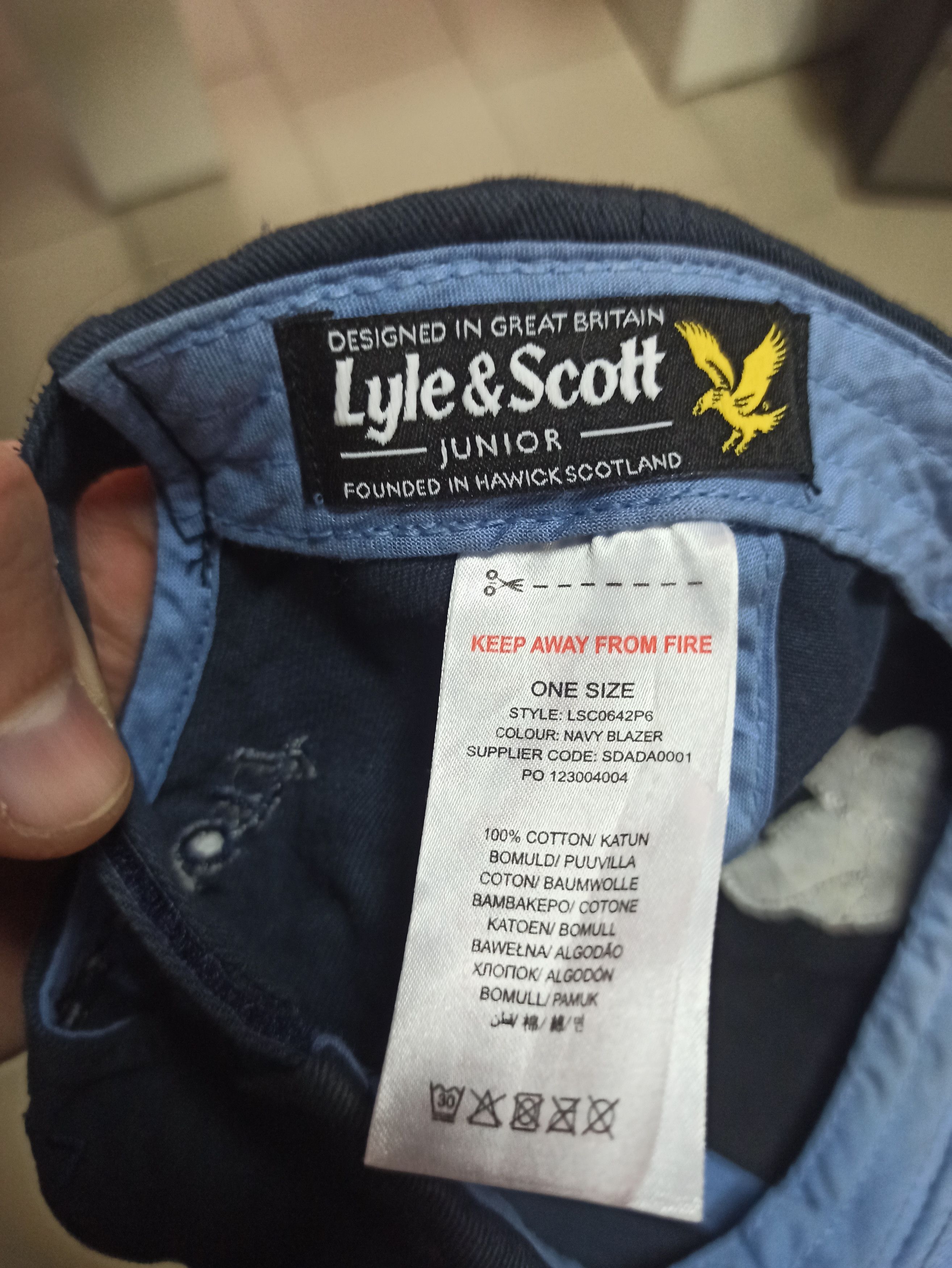 Lyle & Scott Lyle Scott junior cap Size ONE SIZE - 4 Thumbnail