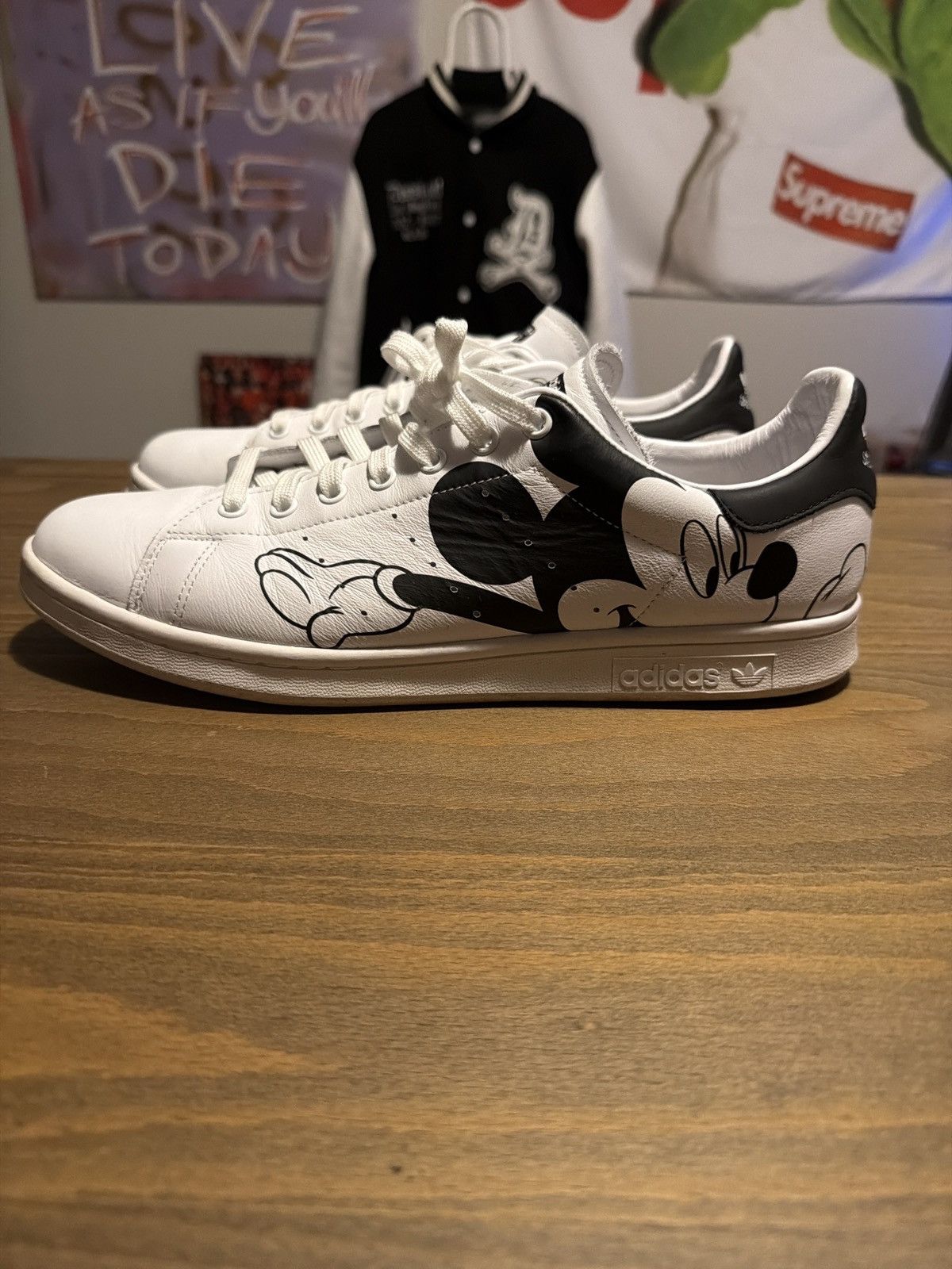 Adidas × Disney Adidas X Disney Mickey Mouse Stan Smith Size US 12.5 / EU 45-46 - 3 Thumbnail