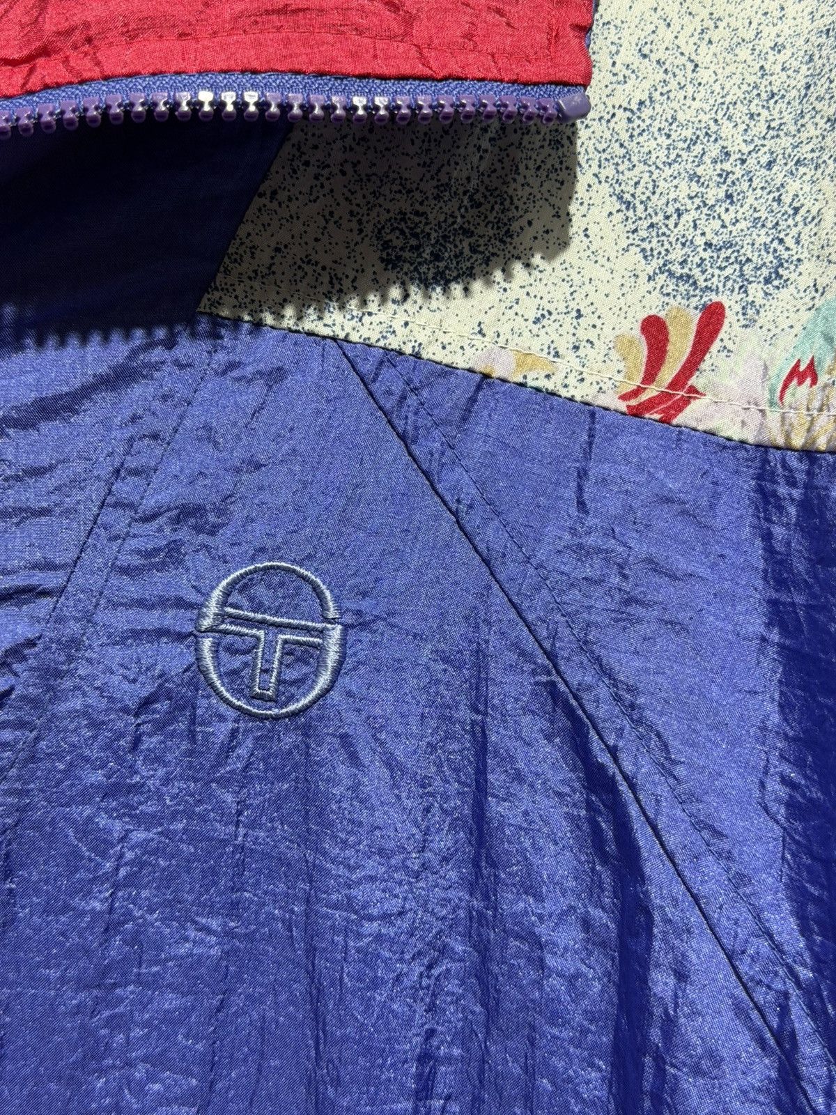 Sergio Tacchini Vintage 90s Sergio Tacchini Windbreaker Size US M / EU 48-50 / 2 - 5 Thumbnail