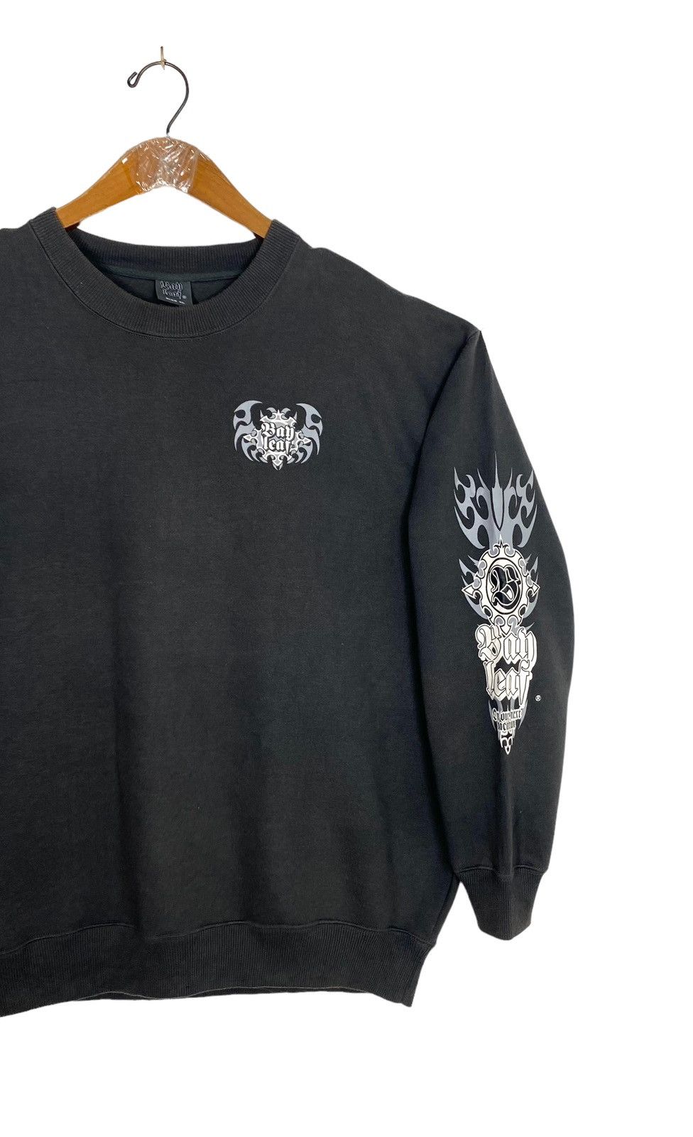 Vintage Rare‼️ Sanleaf Sweatshirt Big Logo Size US L / EU 52-54 / 3 - 3 Thumbnail