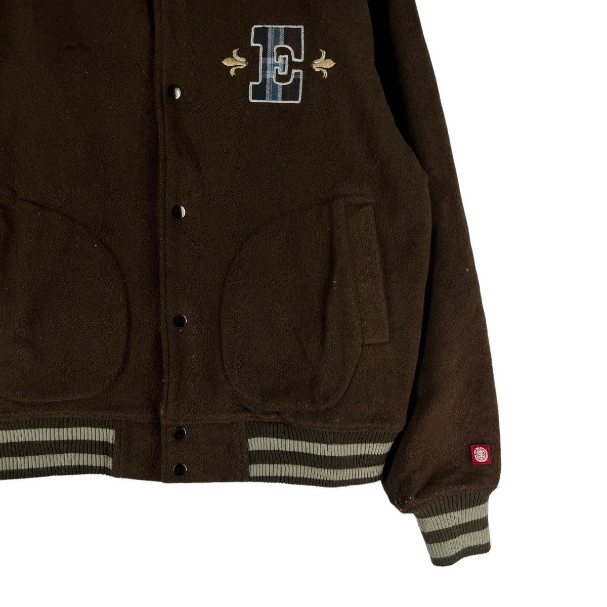 Japanese Brand 🔥VINTAGE WOOL BOMBER JACKET ELEMENT ISSEY MIYAKE Size US M / EU 48-50 / 2 - 3 Thumbnail