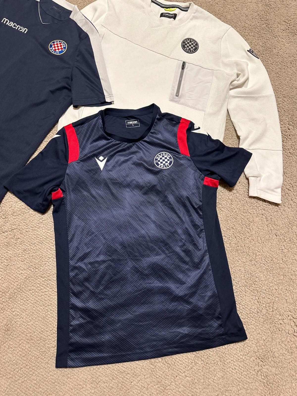 Macron Lot Of Hajduk Split Macron Training Shirt Sz L-XL Size US L / EU 52-54 / 3 - 3 Thumbnail