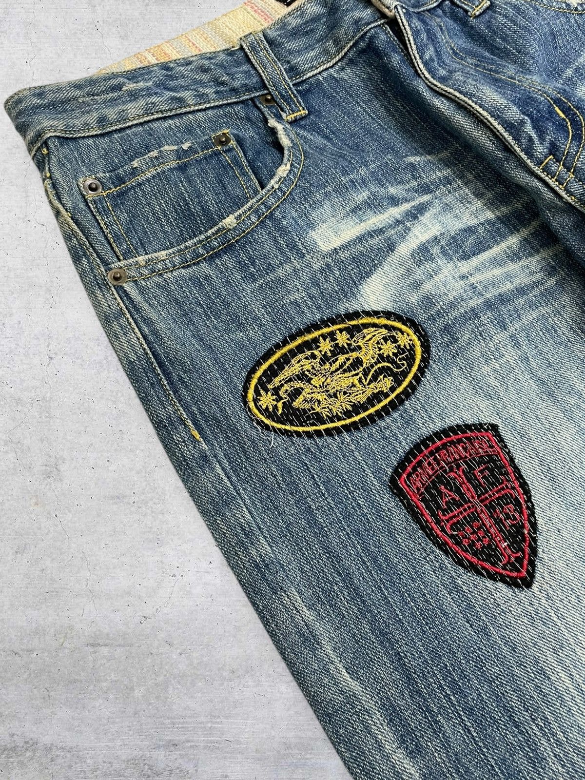 Japanese Brand JAPAN ARMEE FRANCAISE VINTAGE RUGGED AESTHETIC GRUNGE PATCH Size US 31 - 8 Thumbnail