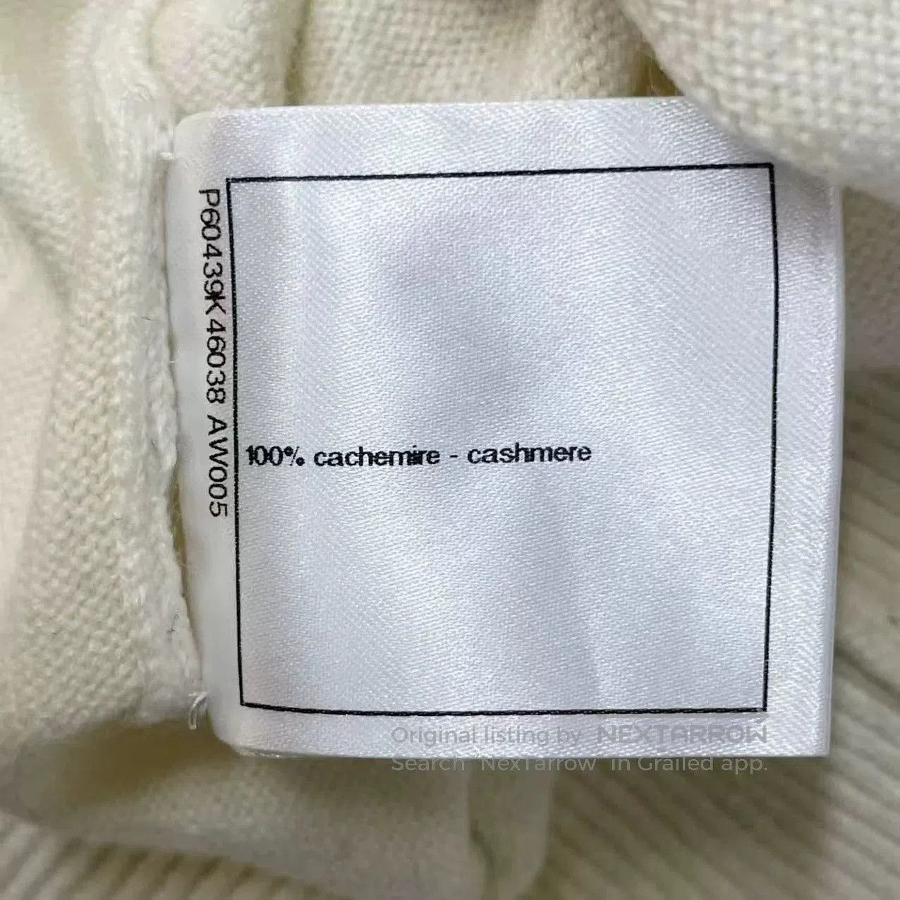 Chanel Chanel Cruise Collection Cashmere Sweater. Size L / US 10 / IT 46 - 7 Thumbnail