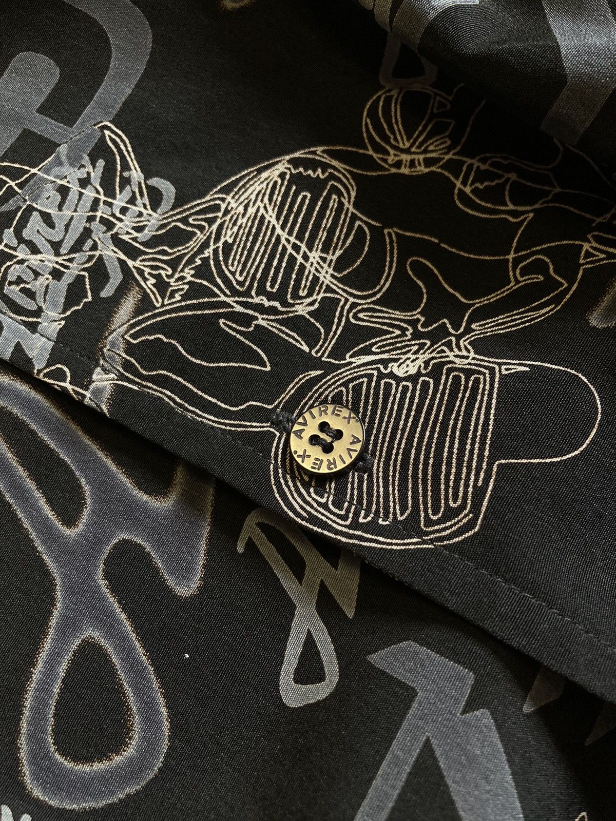 Avirex × Vintage 🔥Avirex monogram shirt Size US L / EU 52-54 / 3 - 5 Thumbnail